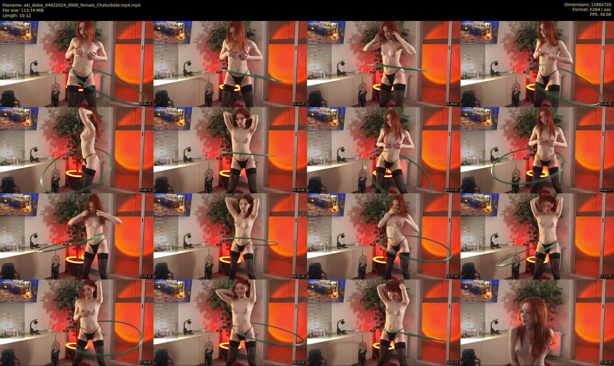 oki_dokie — 11 minute Chaturbate female cam show recording, 720p, Feb 4, 2024