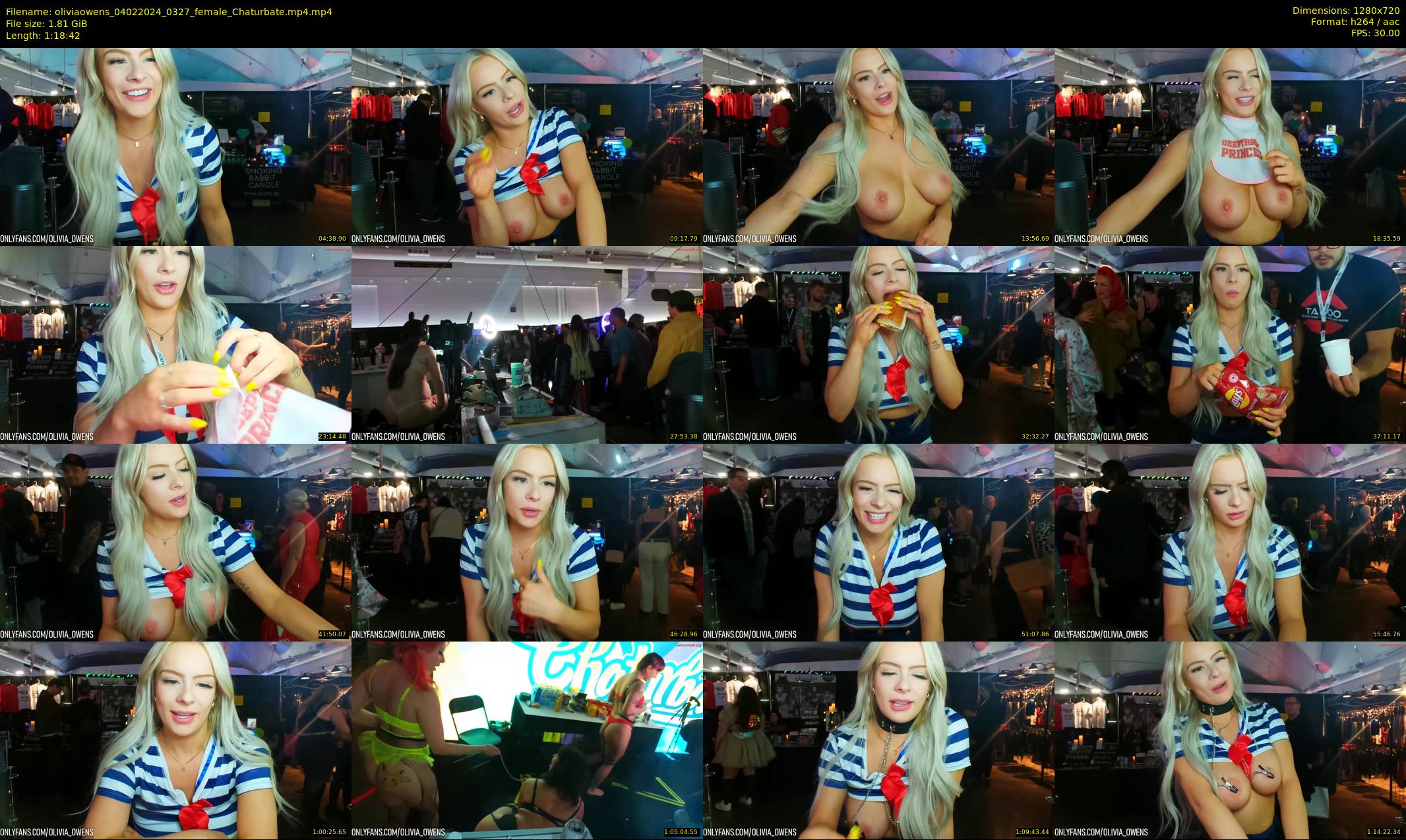 oliviaowens — 79 minute Chaturbate female cam show recording, 720p, Feb 4, 2024
