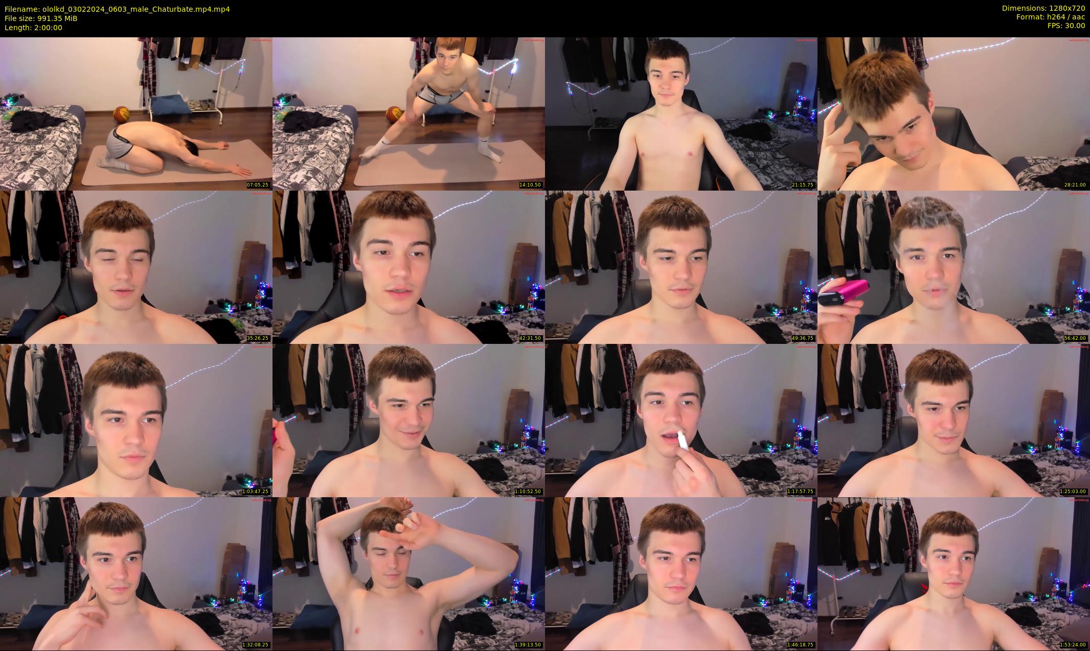 ololkd — 120 minute Chaturbate male cam show recording, 720p, Feb 3, 2024