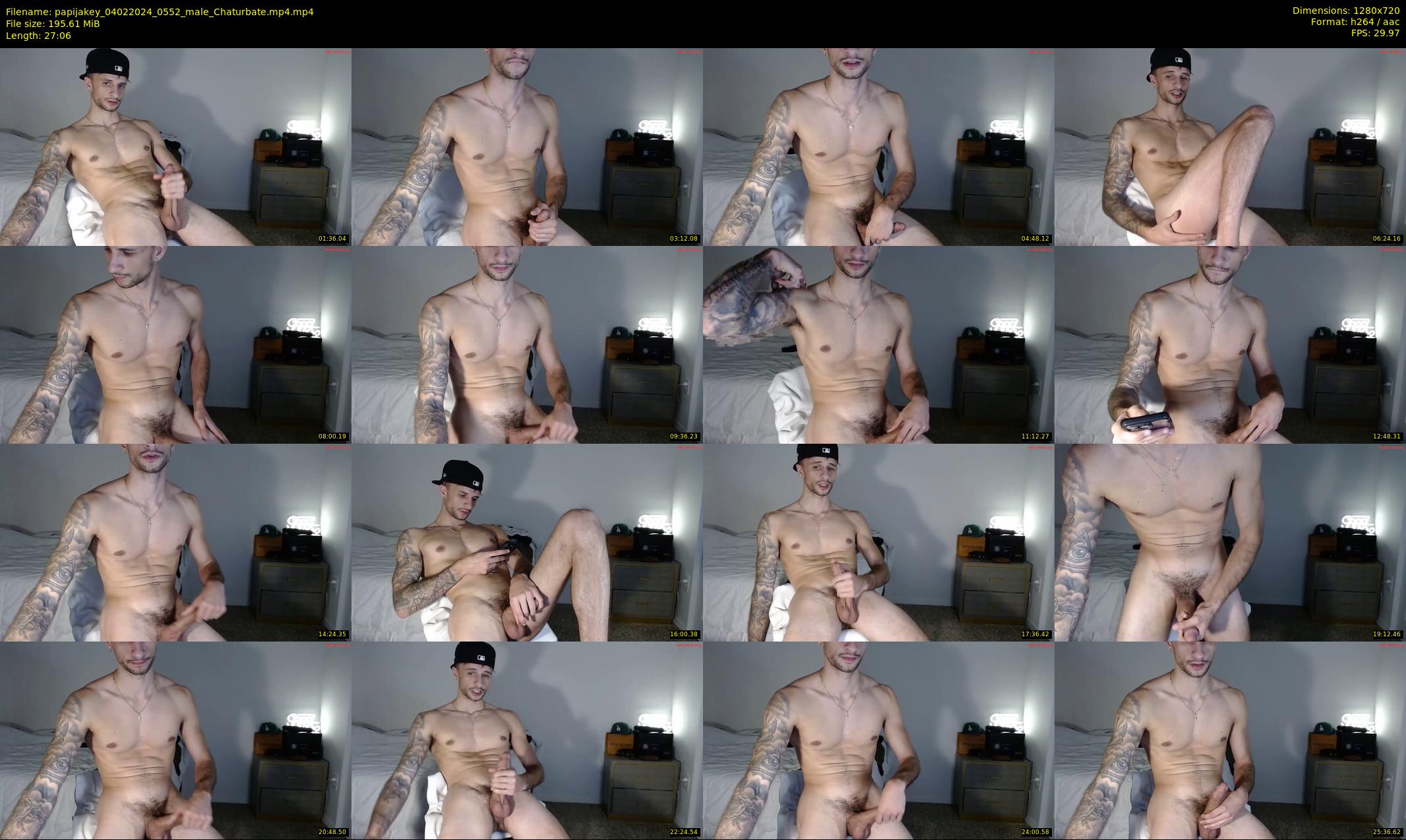 papijakey — 28 minute Chaturbate male cam show recording, 720p, Feb 4, 2024