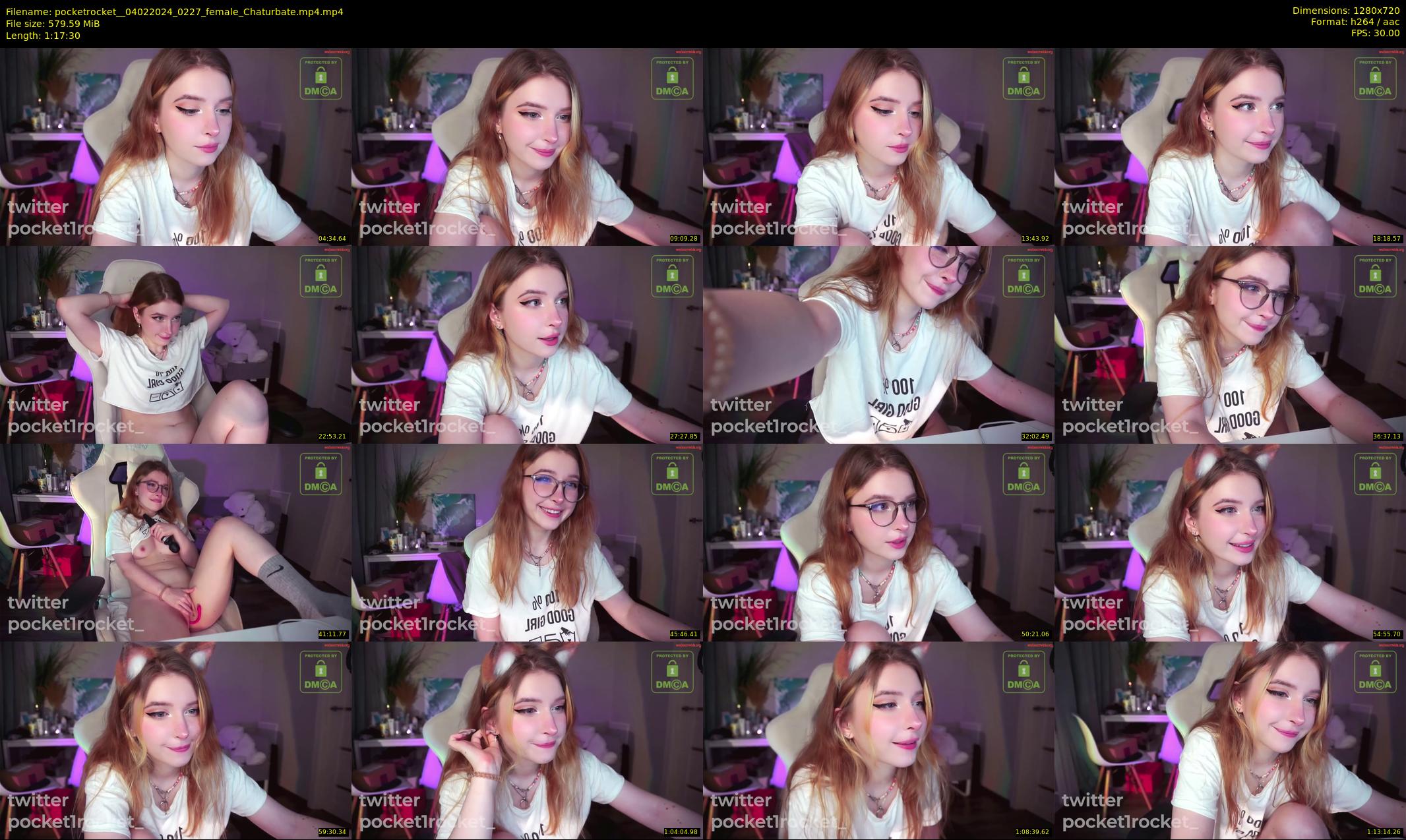 pocketrocket_ — 78 minute Chaturbate female cam show recording, 720p, Feb 4, 2024