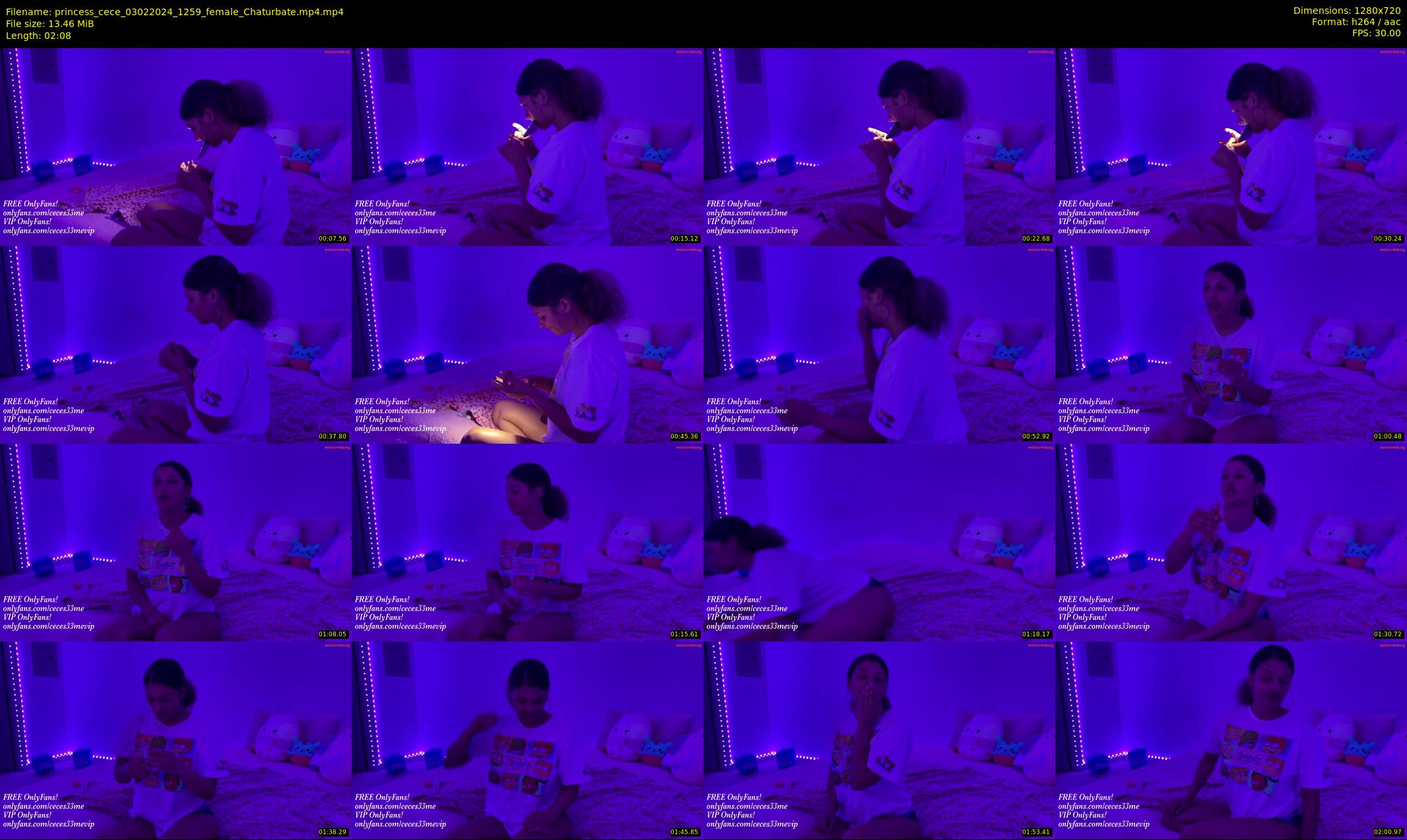 princess_cece — 3 minute Chaturbate female cam show recording, 720p, Feb 3, 2024