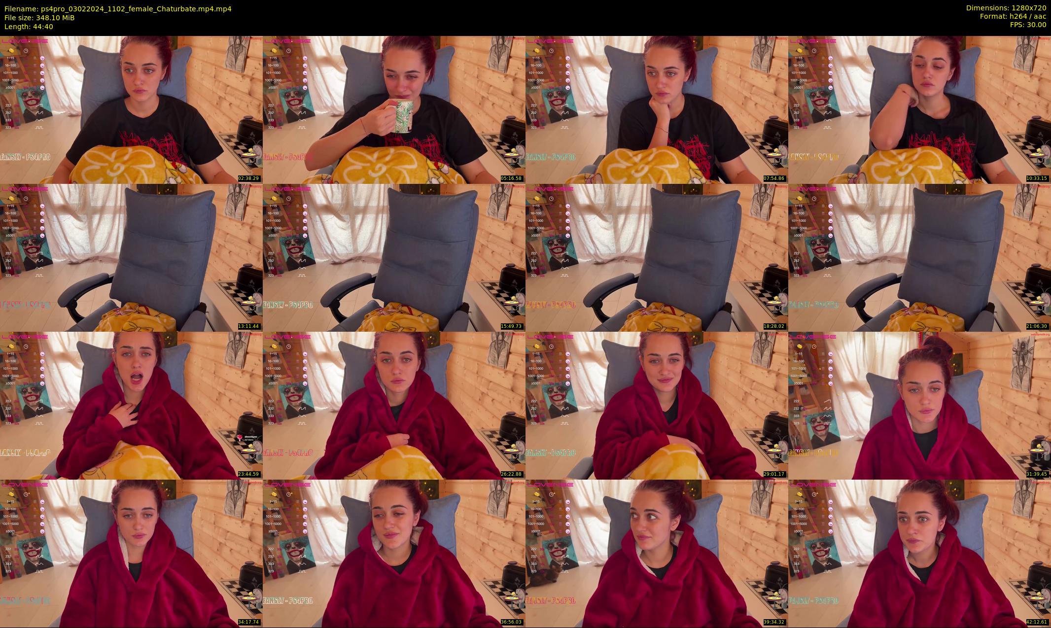 ps4pro — 45 minute Chaturbate female cam show recording, 720p, Feb 3, 2024