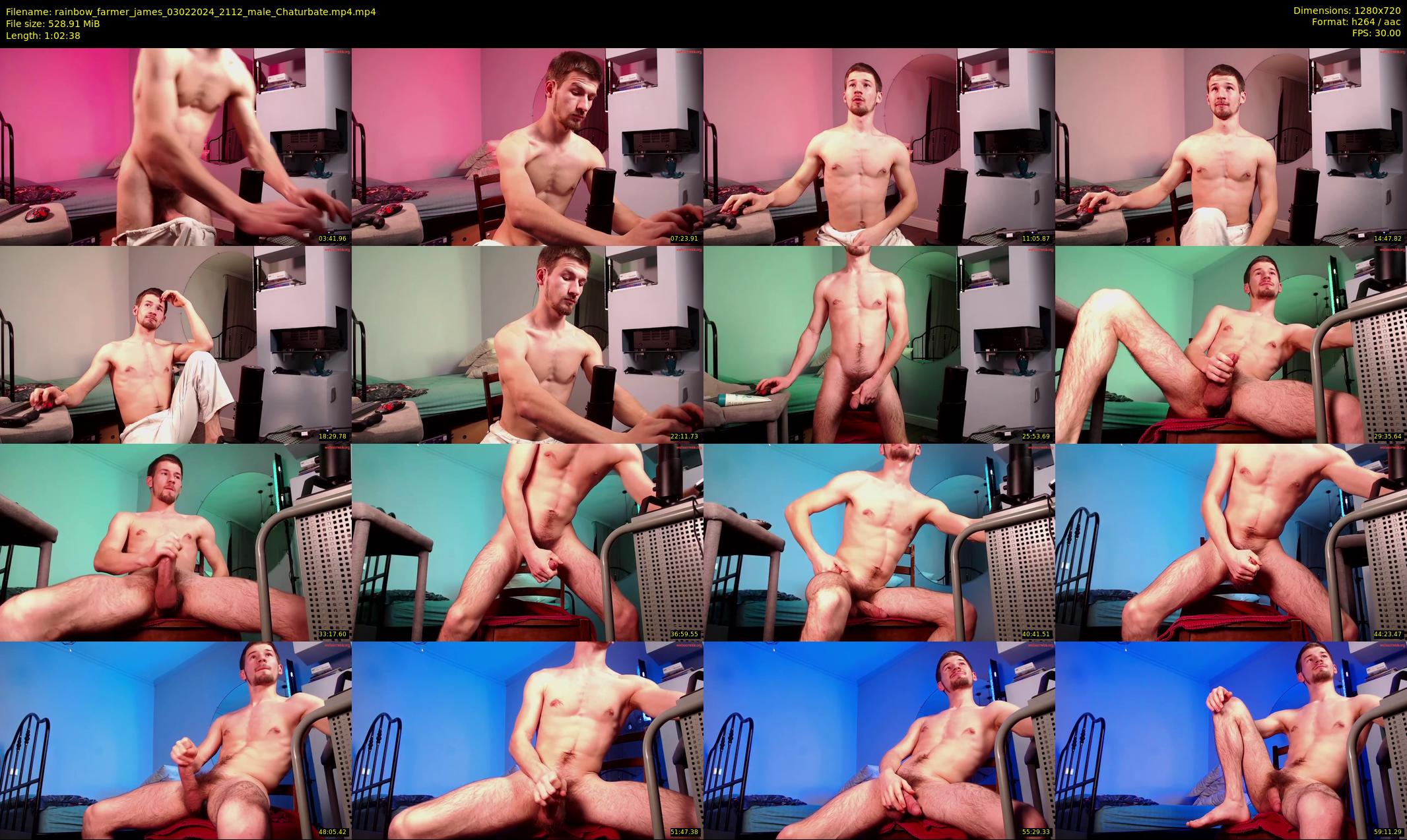 rainbow_farmer_james — 63 minute Chaturbate male cam show recording, 720p, Feb 3, 2024