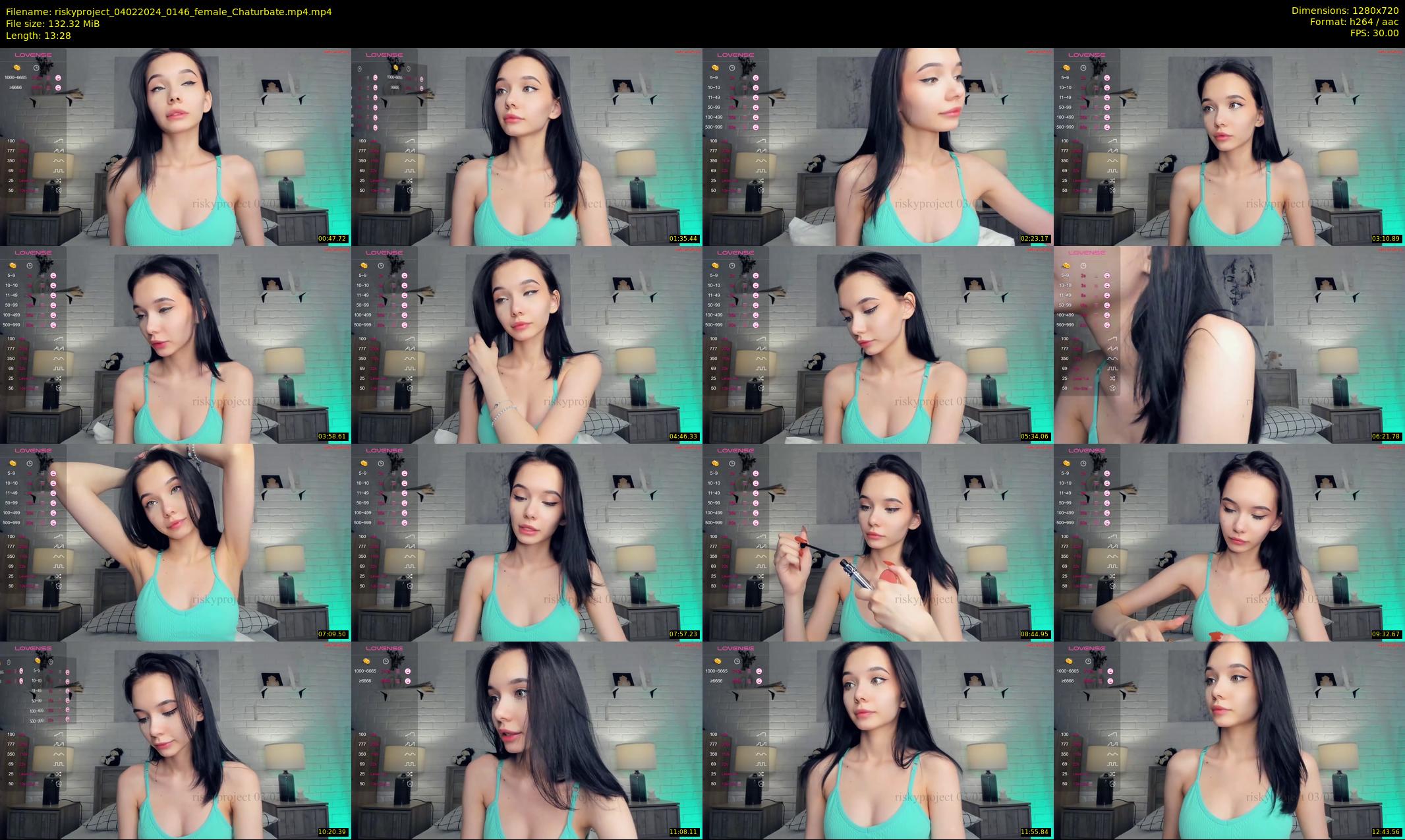 riskyproject — 14 minute Chaturbate couple cam show recording, 720p, Feb 4, 2024