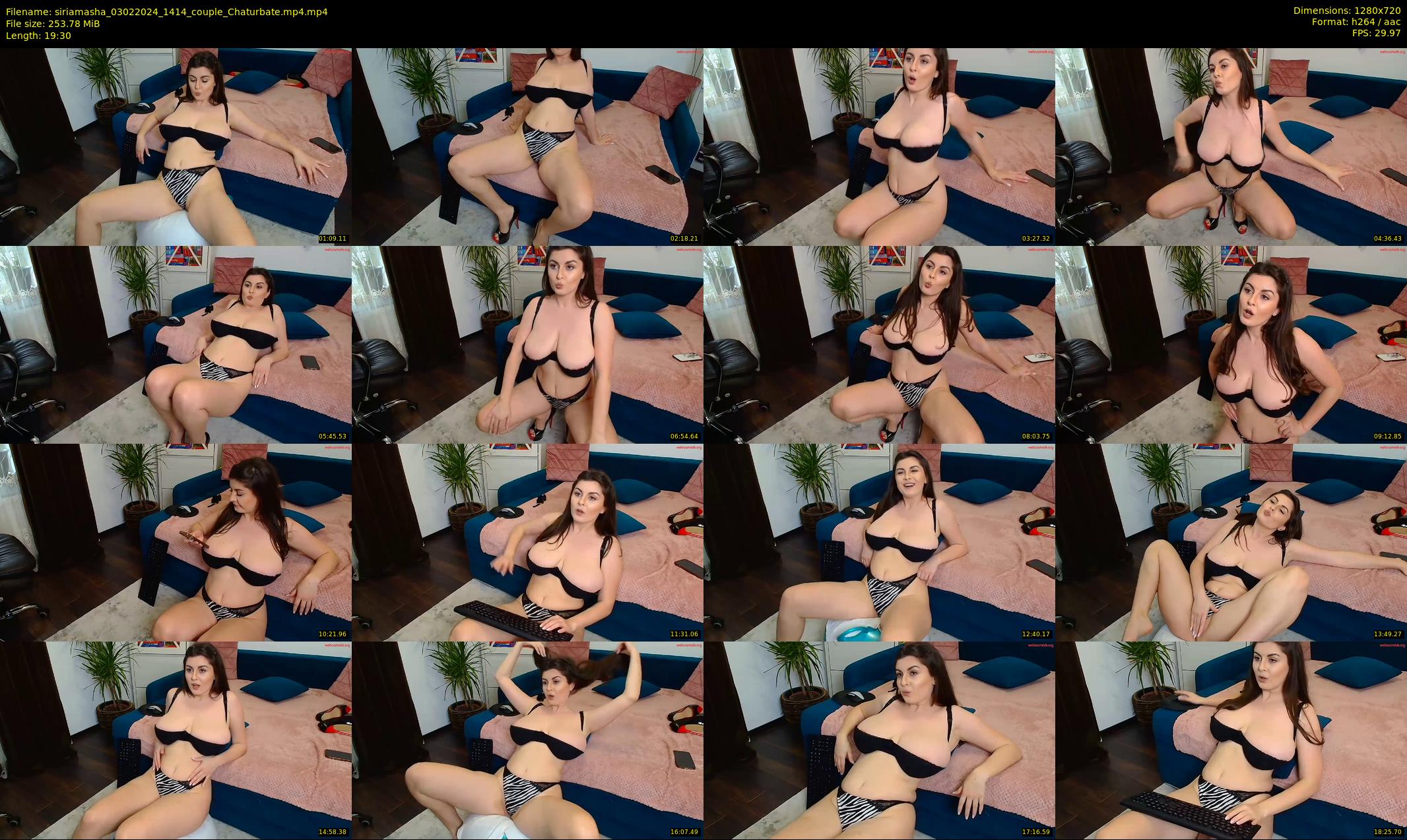 siriamasha — 20 minute Chaturbate couple cam show recording, 720p, Feb 3, 2024