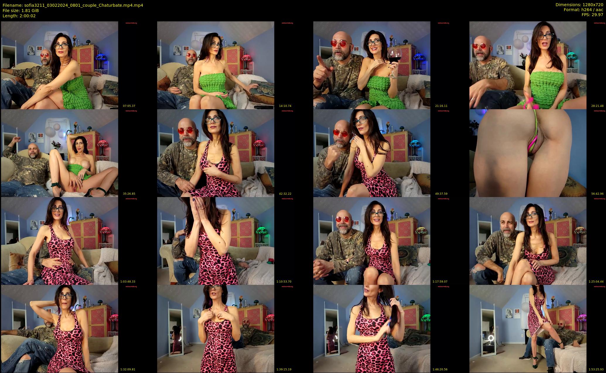 sofia3211 — 121 minute Chaturbate couple cam show recording, 720p, Feb 3, 2024