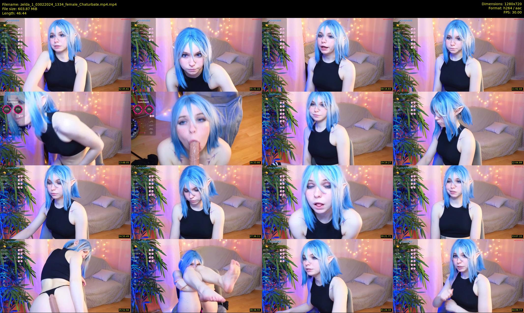 zelda_1 — 47 minute Chaturbate female cam show recording, 720p, Feb 3, 2024