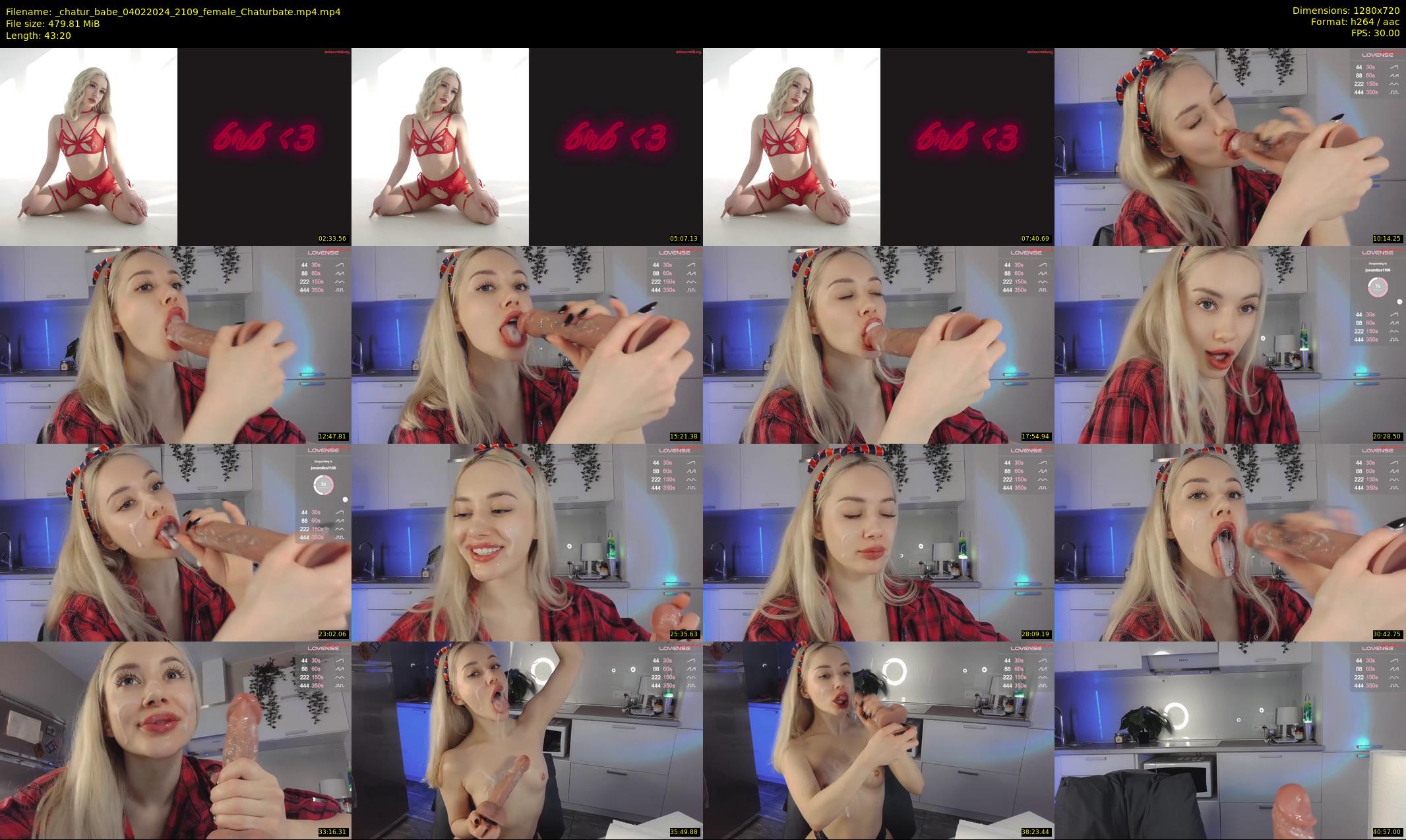_chatur_babe — 44 minute Chaturbate female cam show recording, 720p, Feb 4, 2024