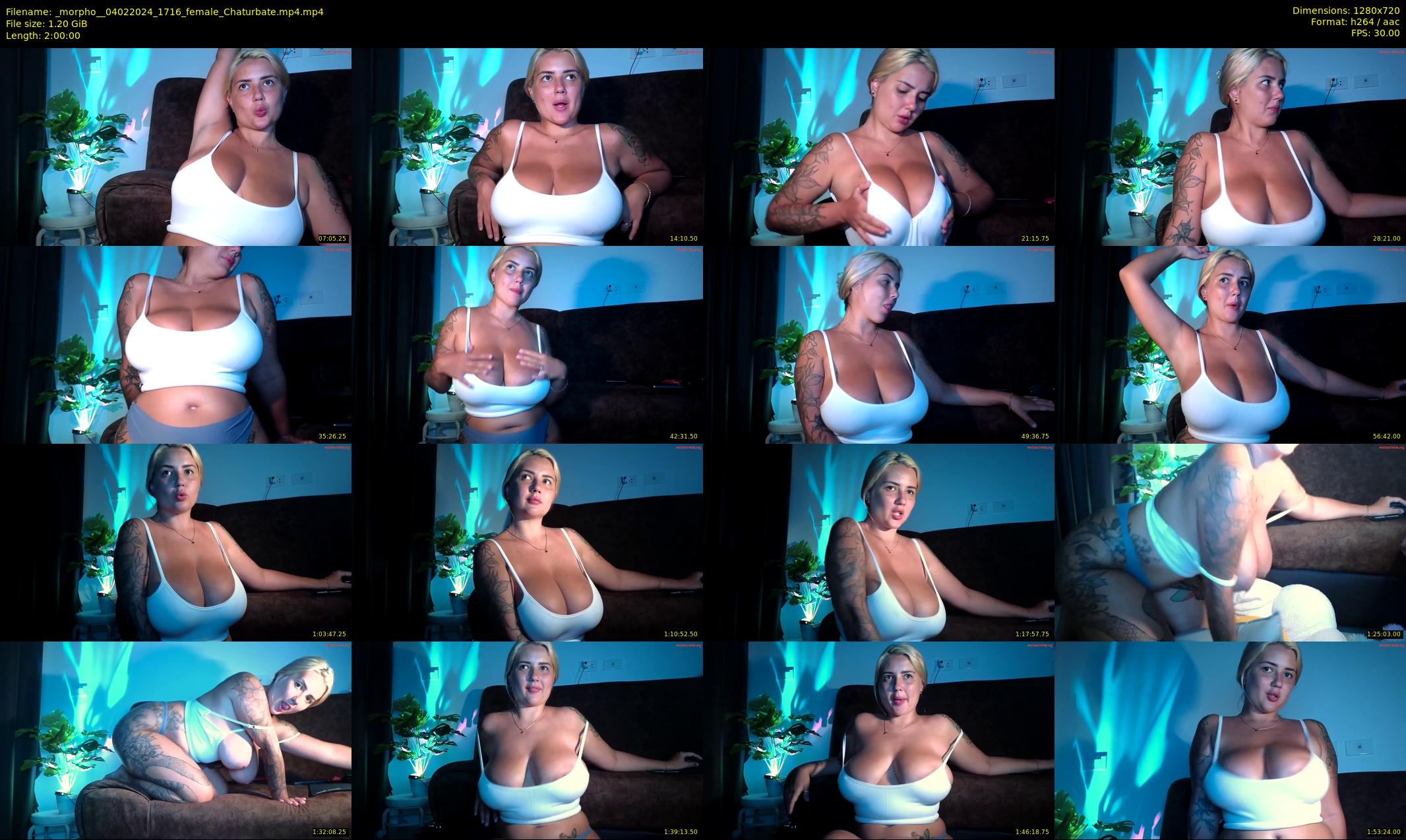 _morpho_ — 120 minute Chaturbate female cam show recording, 720p, Feb 4, 2024