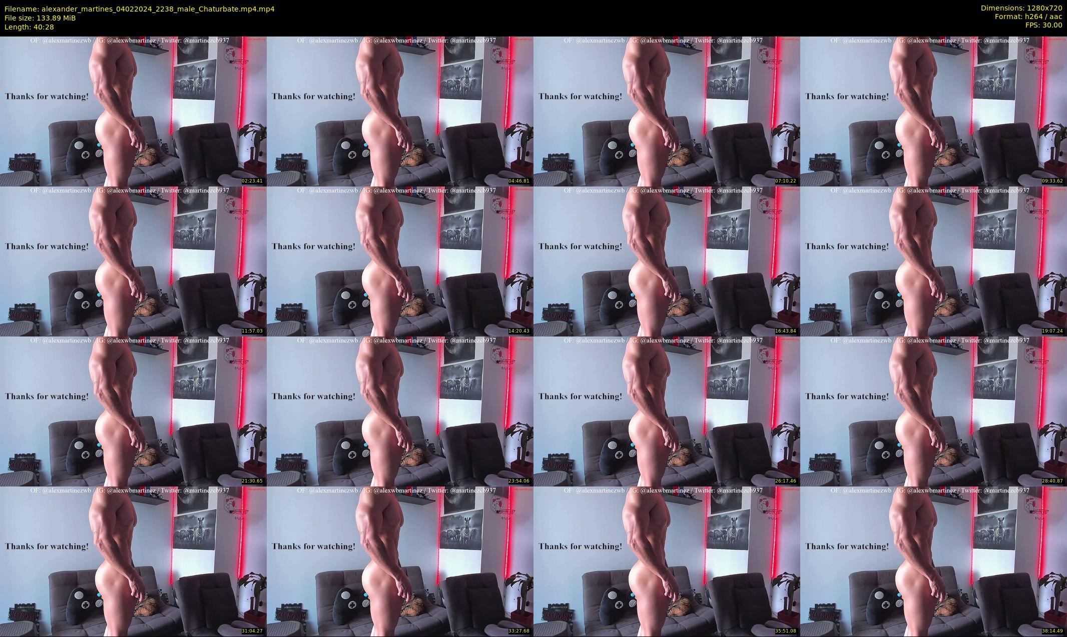alexander_martines — 41 minute Chaturbate male cam show recording, 720p, Feb 4, 2024