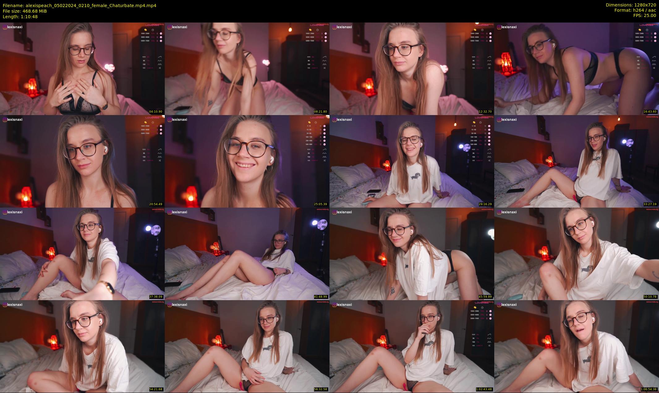 alexispeach — 71 minute Chaturbate female cam show recording, 720p, Feb 5, 2024