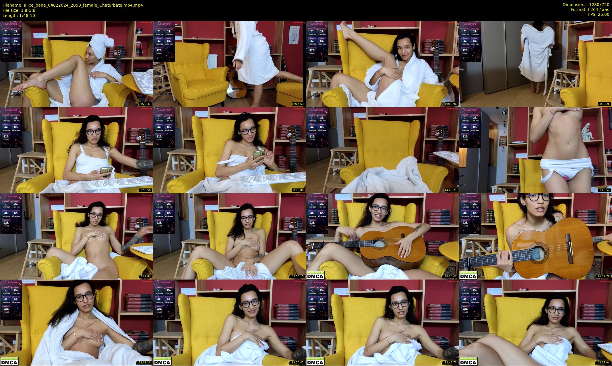 alice_bane — 109 minute Chaturbate female cam show recording, 720p, Feb 4, 2024
