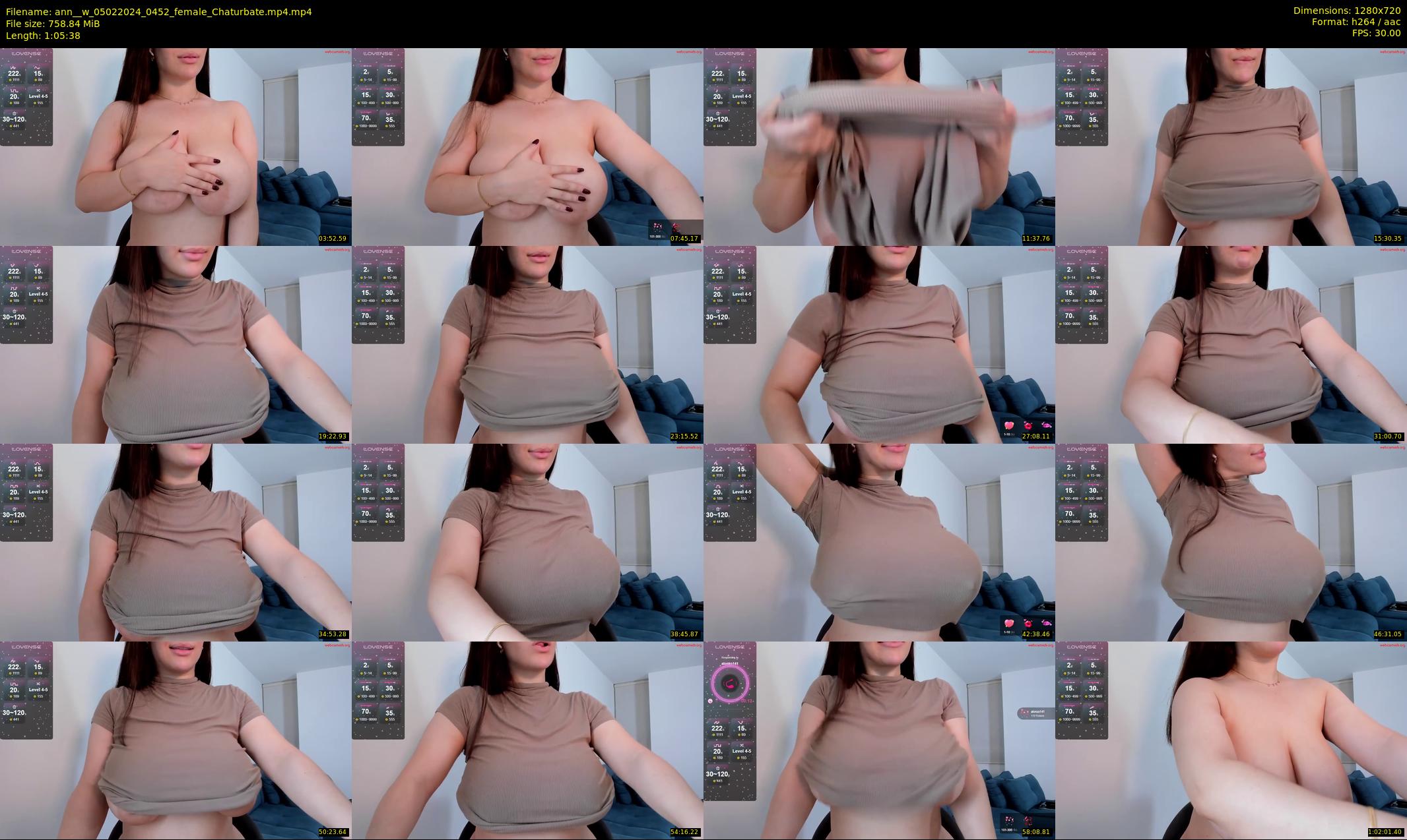 ann__w — 66 minute Chaturbate female cam show recording, 720p, Feb 5, 2024