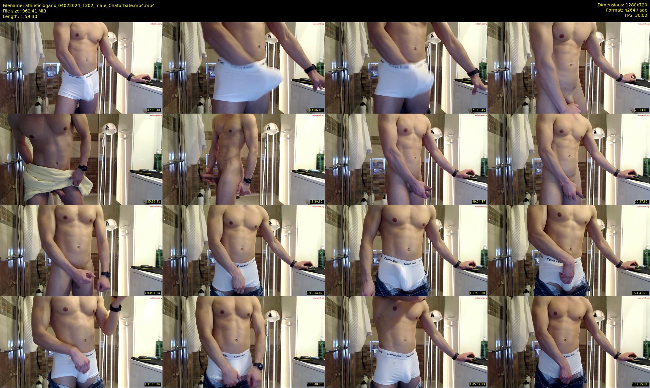athleticloganx — 120 minute Chaturbate male cam show recording, 720p, Feb 4, 2024