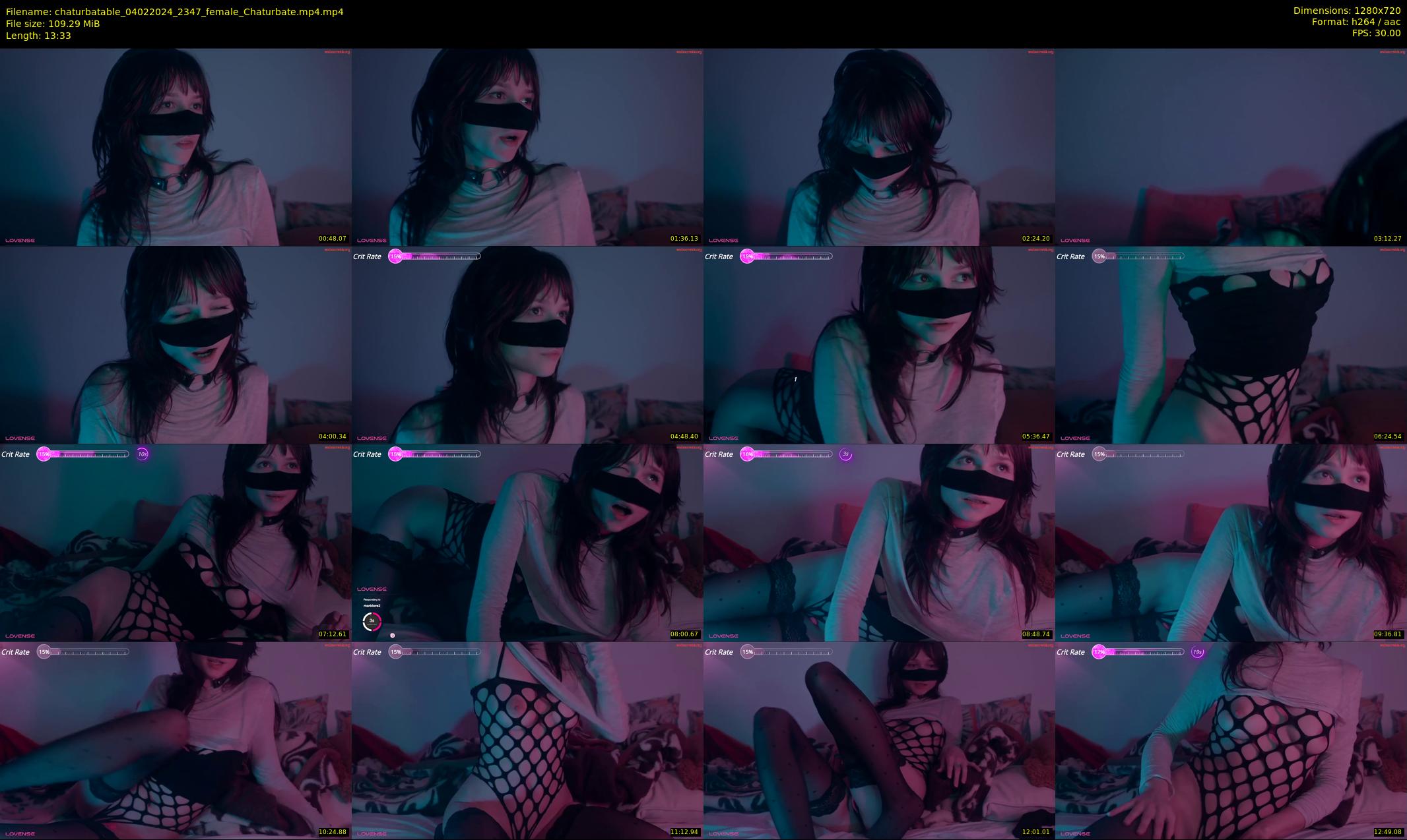 chaturbatable — 14 minute Chaturbate couple cam show recording, 720p, Feb 4, 2024