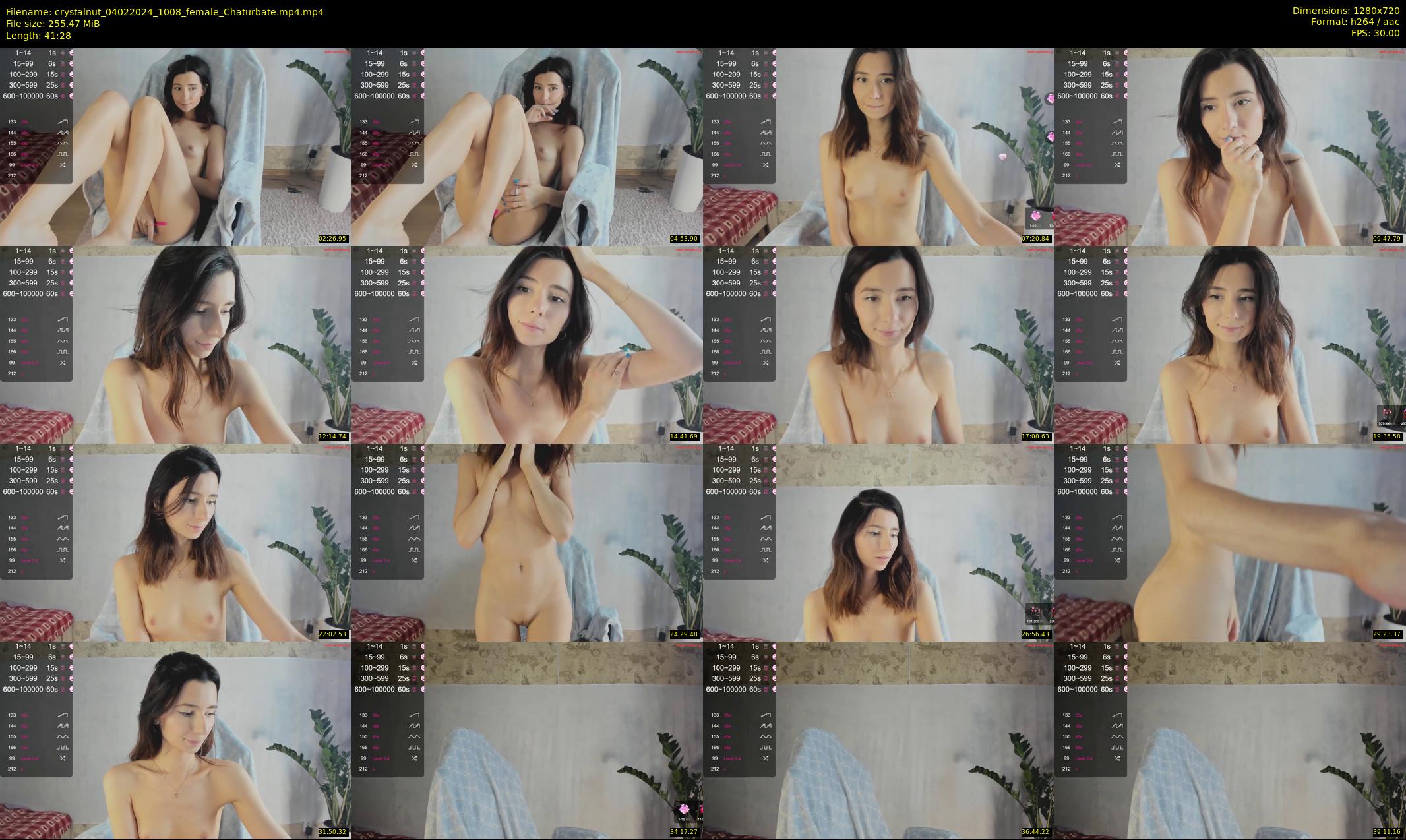crystalnut — 42 minute Chaturbate female cam show recording, 720p, Feb 4, 2024