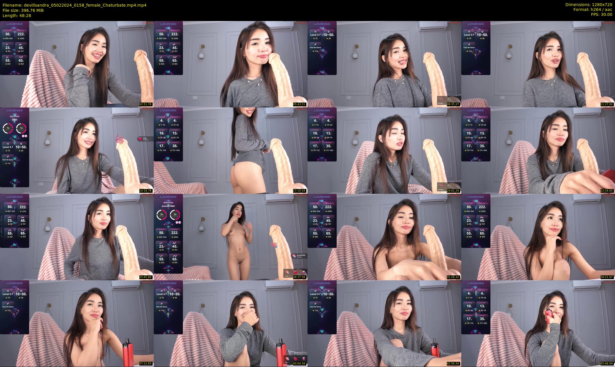devillsandra — 49 minute Chaturbate female cam show recording, 720p, Feb 5, 2024