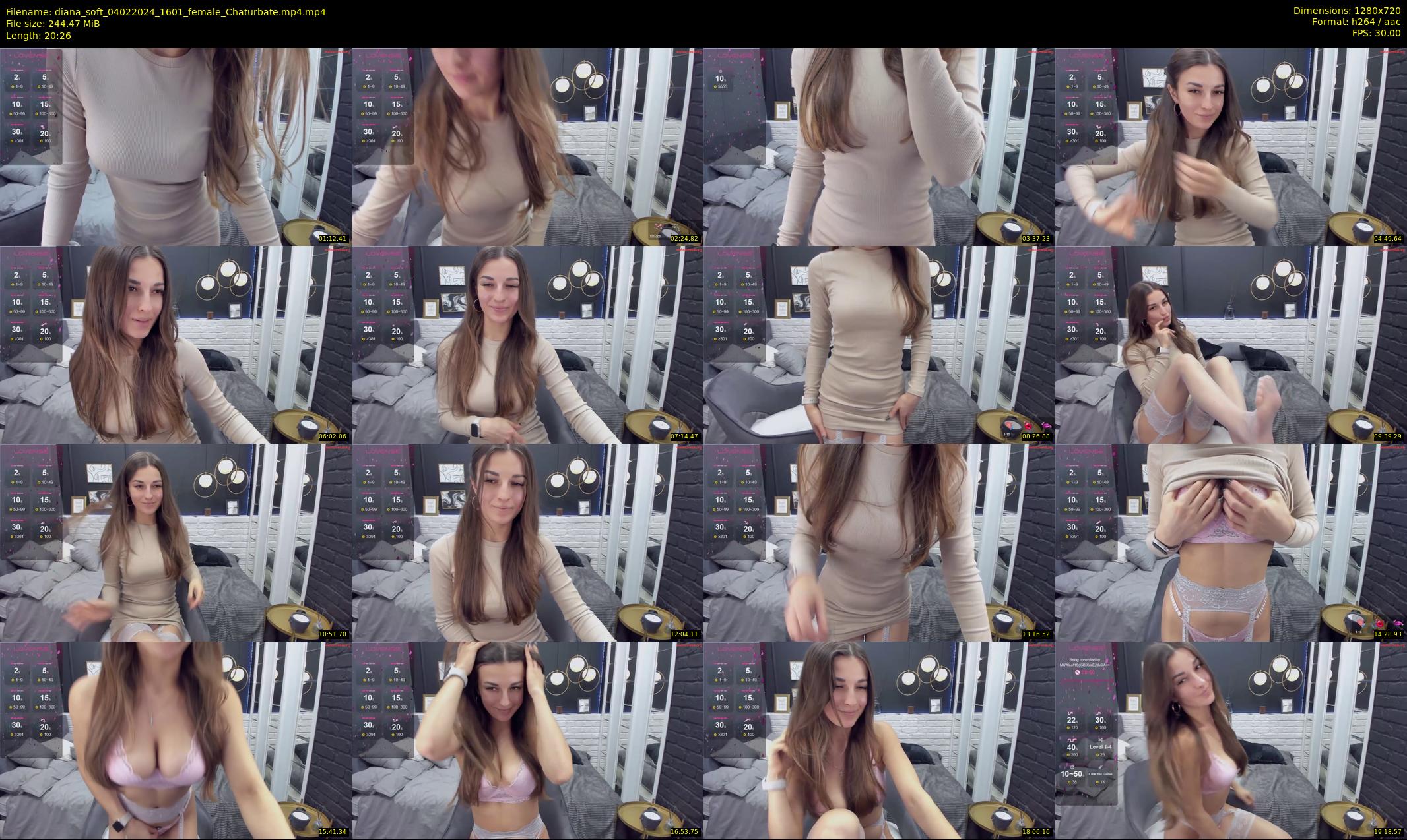 diana_soft — 21 minute Chaturbate female cam show recording, 720p, Feb 4, 2024