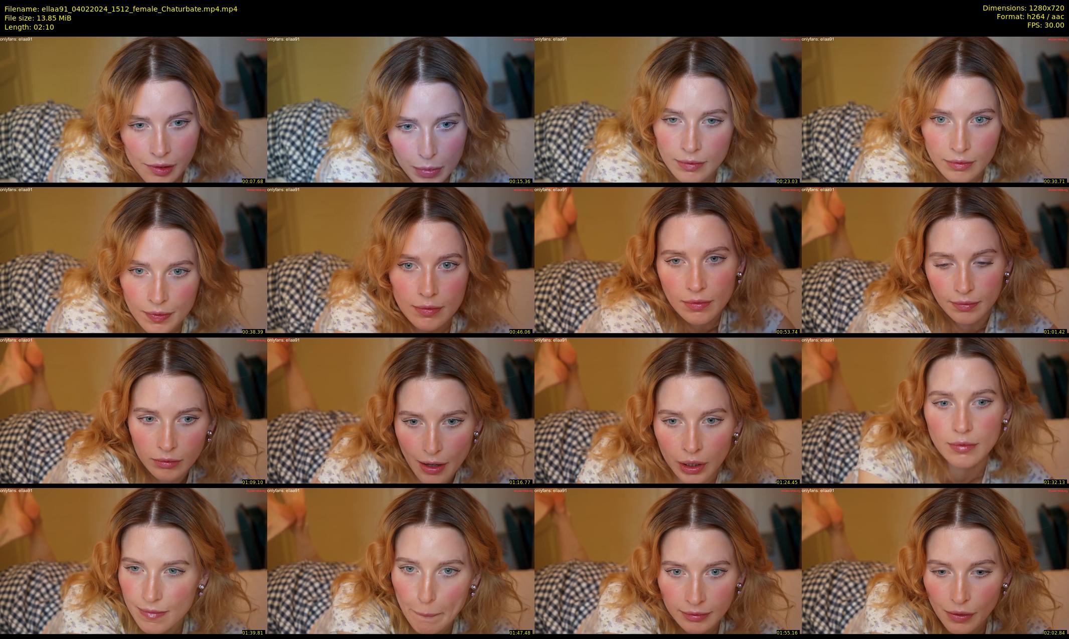 ellaa91 — 3 minute Chaturbate female cam show recording, 720p, Feb 4, 2024