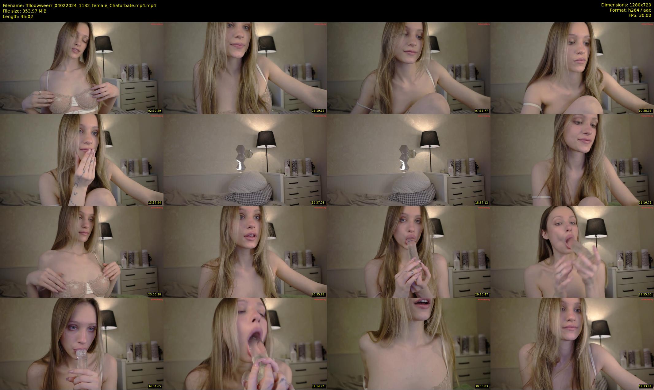 fflloowweerr — 46 minute Chaturbate couple cam show recording, 720p, Feb 4, 2024