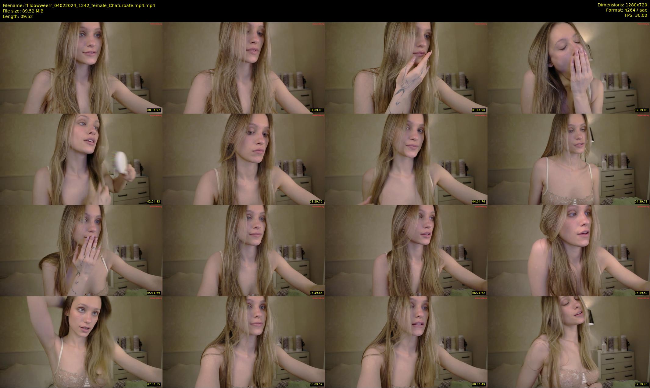 fflloowweerr — 10 minute Chaturbate couple cam show recording, 720p, Feb 4, 2024