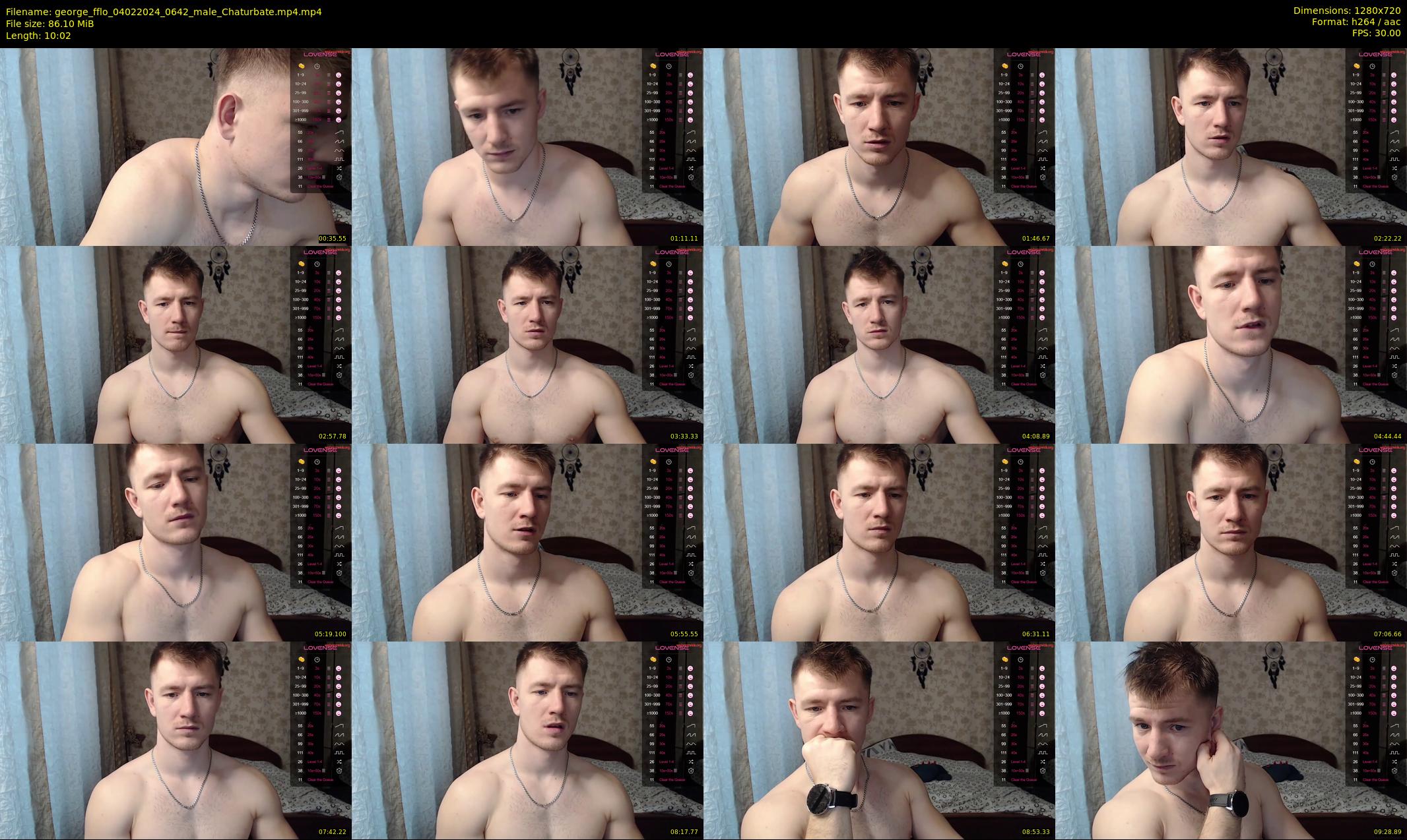 george_fflo — 11 minute Chaturbate male cam show recording, 720p, Feb 4, 2024