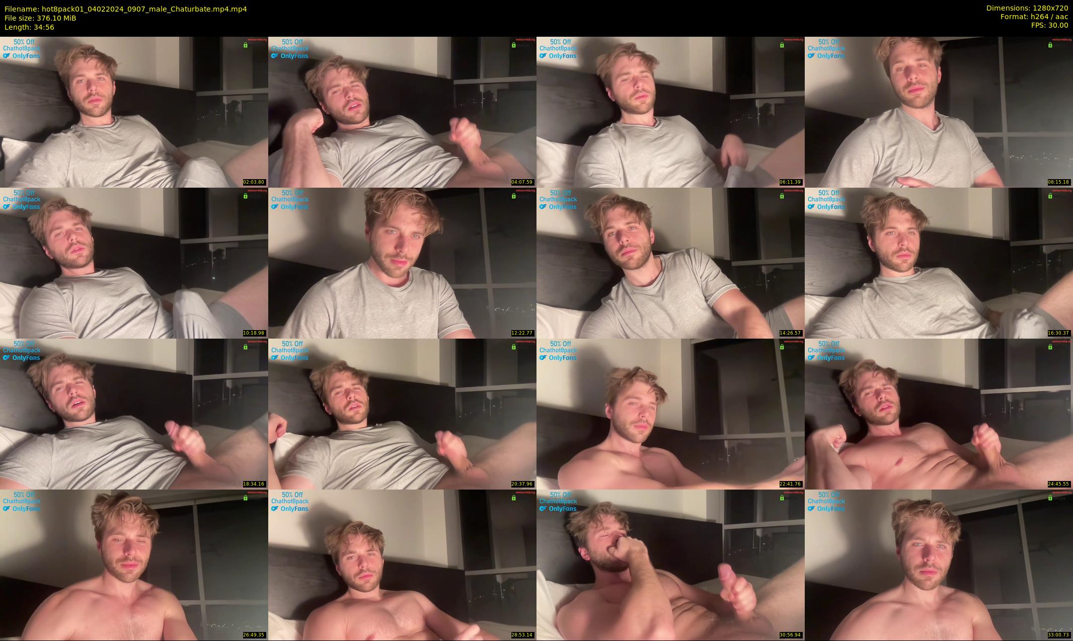 hot8pack01 — 35 minute Chaturbate male cam show recording, 720p, Feb 4, 2024