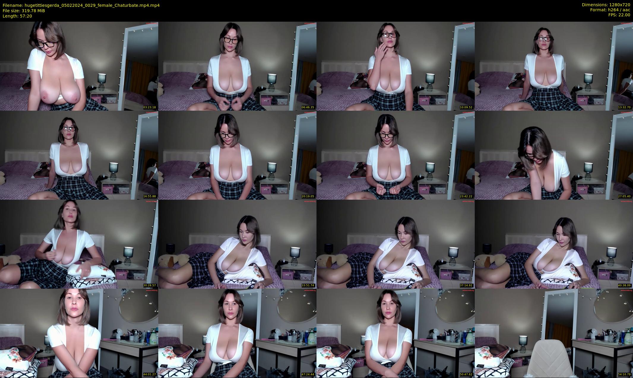 hugetittiesgerda — 58 minute Chaturbate female cam show recording, 720p, Feb 5, 2024