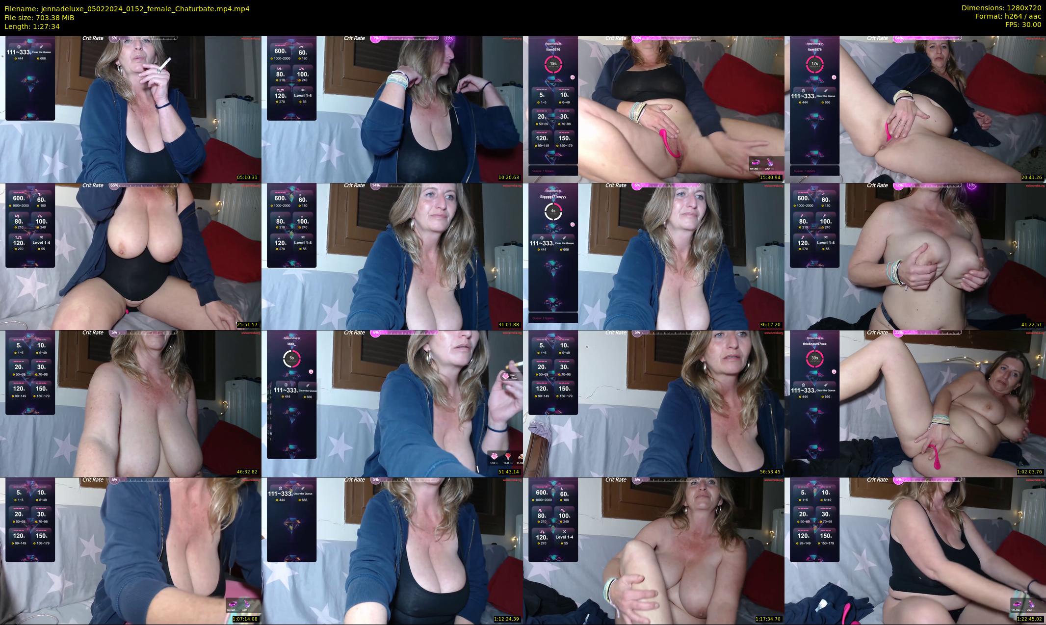 jennadeluxe — 88 minute Chaturbate female cam show recording, 720p, Feb 5, 2024