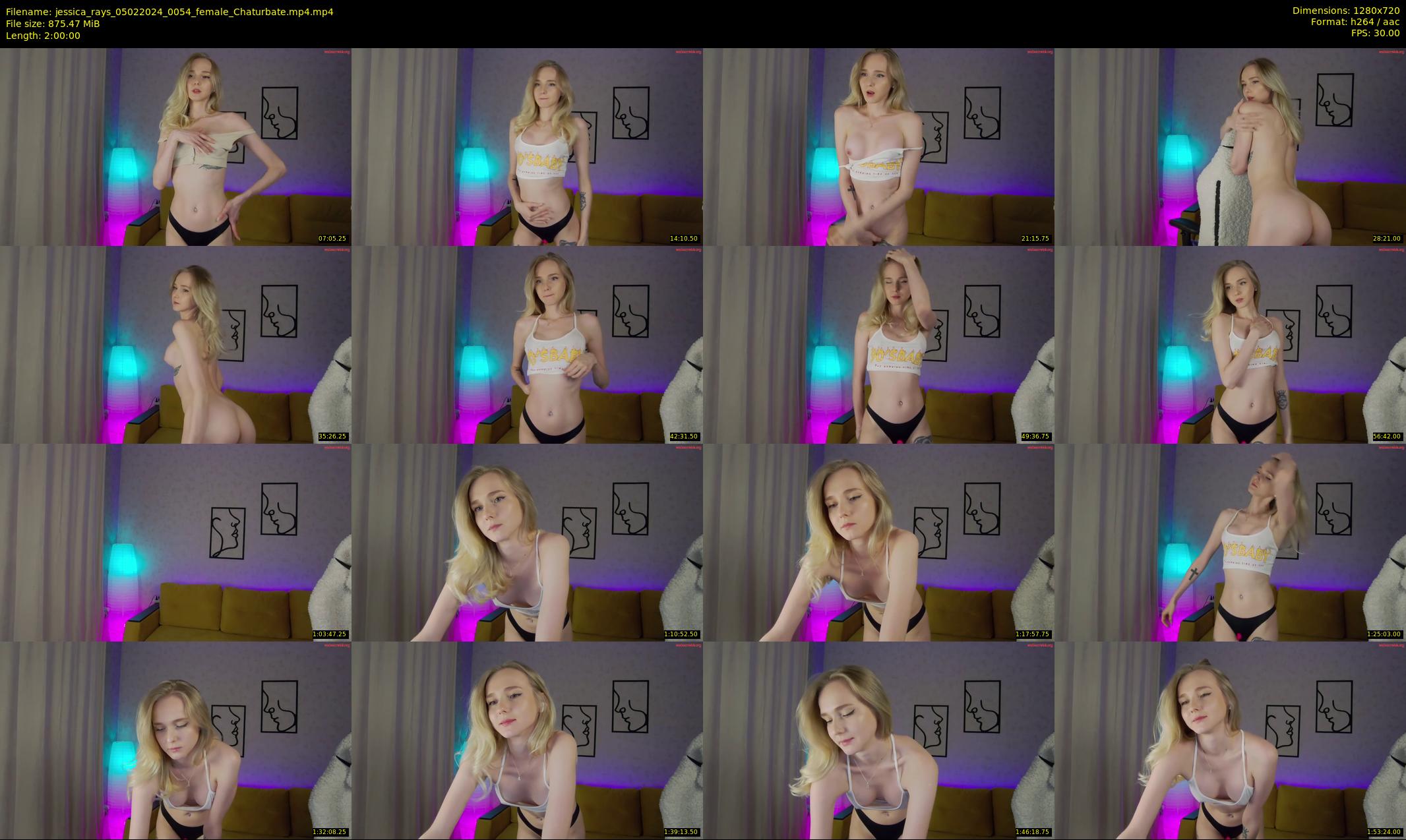jessica_rays — 120 minute Chaturbate couple cam show recording, 720p, Feb 5, 2024