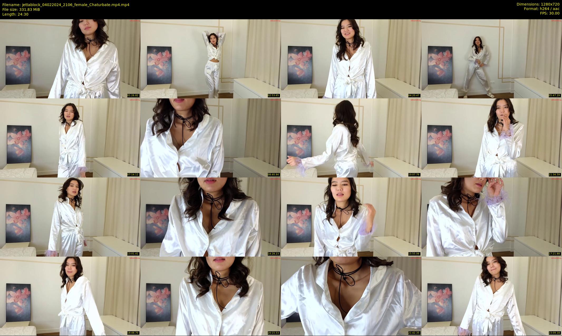 jettablock — 25 minute Chaturbate female cam show recording, 720p, Feb 4, 2024