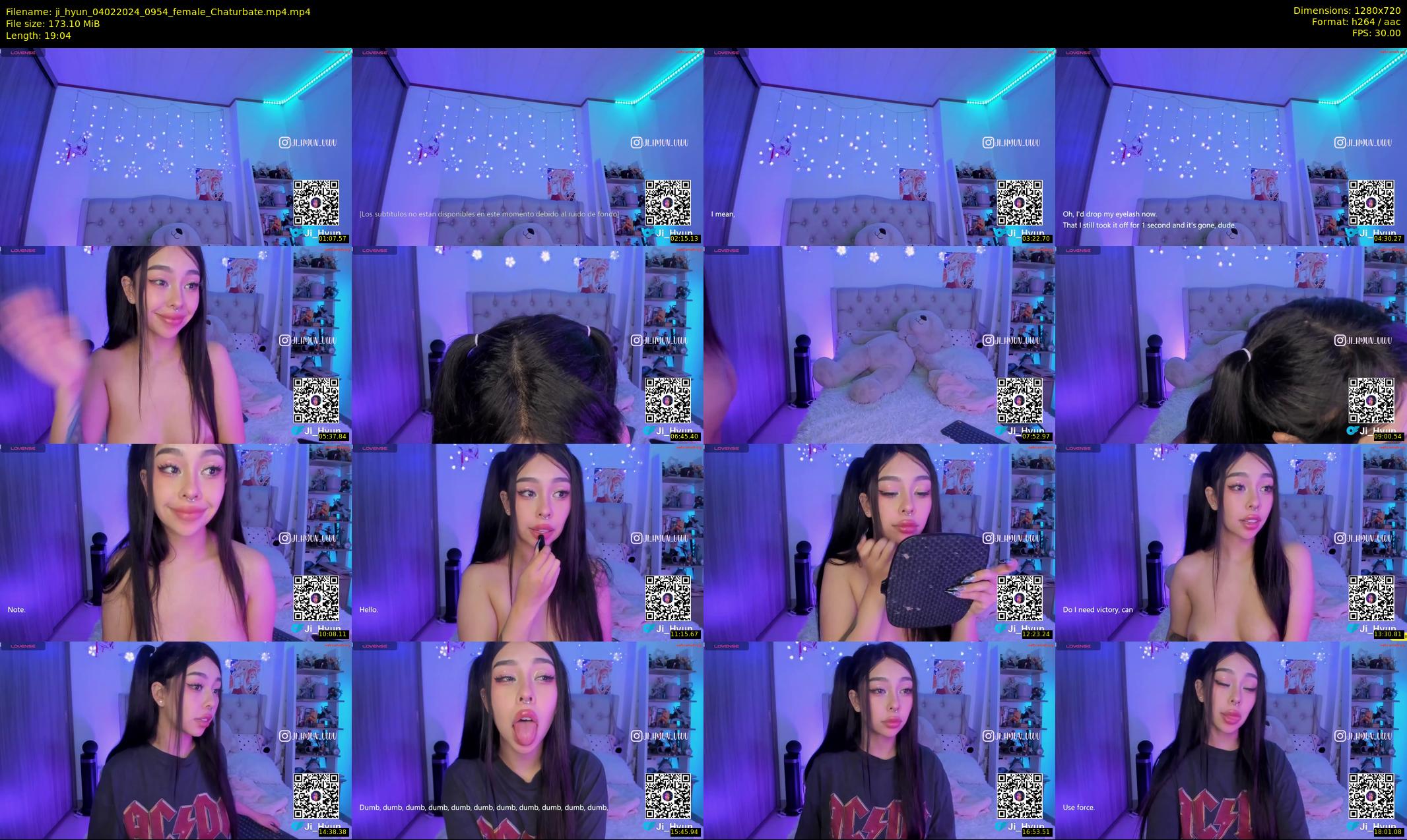 ji_hyun — 20 minute Chaturbate female cam show recording, 720p, Feb 4, 2024