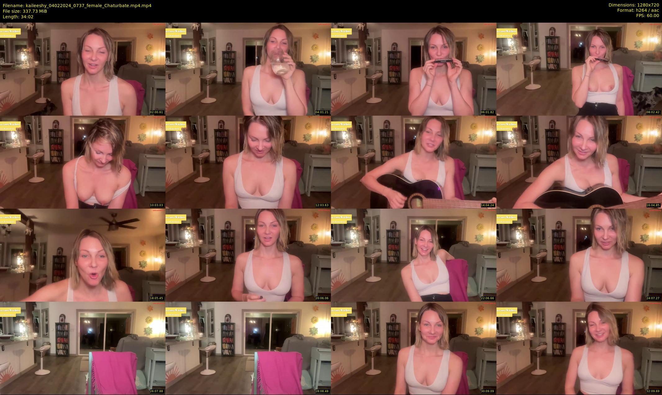 kaileeshy — 35 minute Chaturbate female cam show recording, 720p, Feb 4, 2024