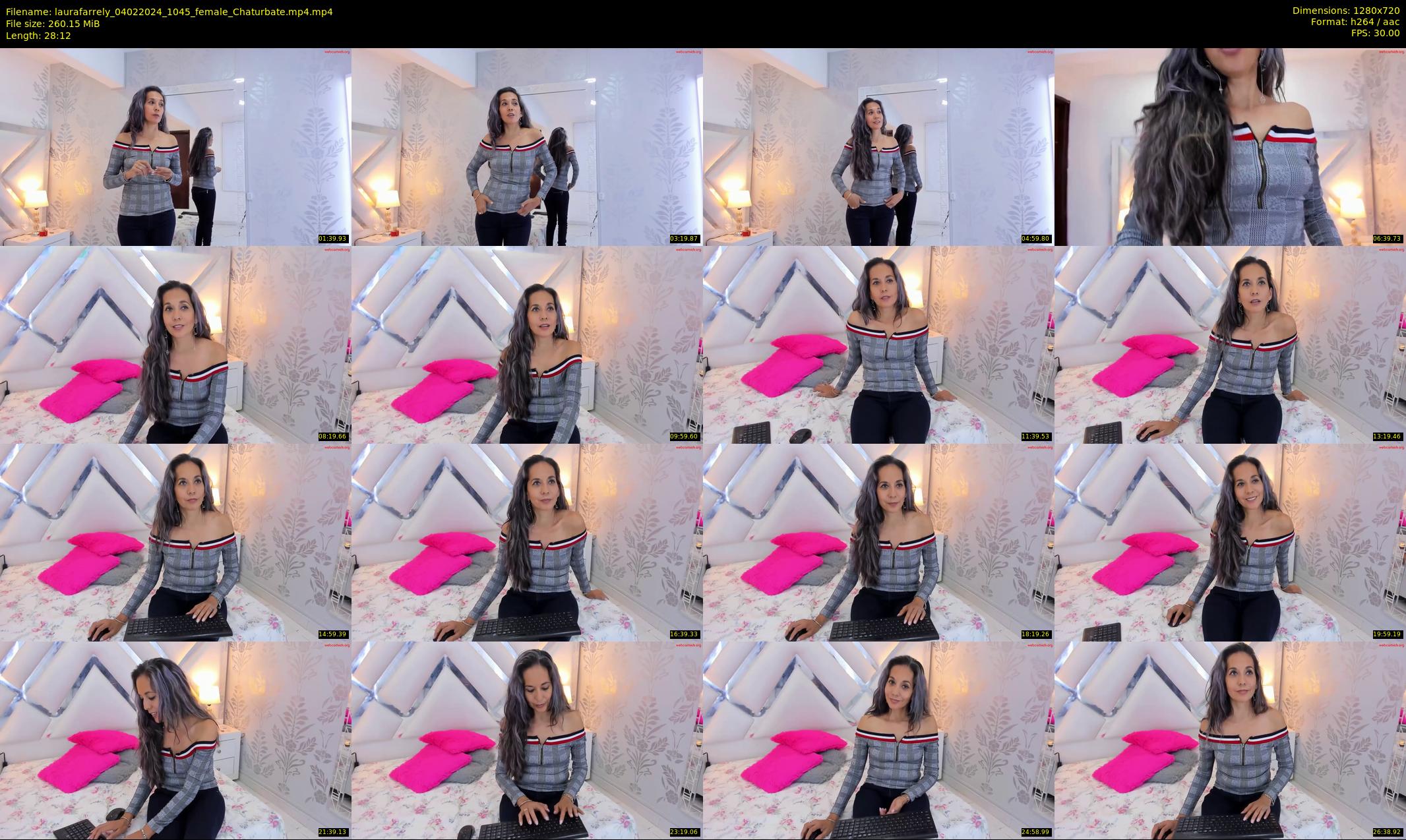 laurafarrely — 29 minute Chaturbate female cam show recording, 720p, Feb 4, 2024