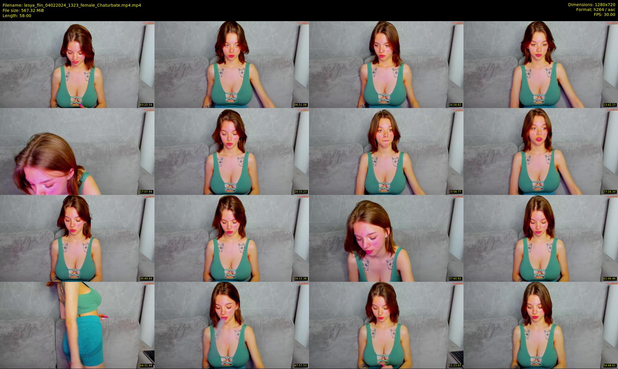 lesya_flin — 58 minute Chaturbate female cam show recording, 720p, Feb 4, 2024