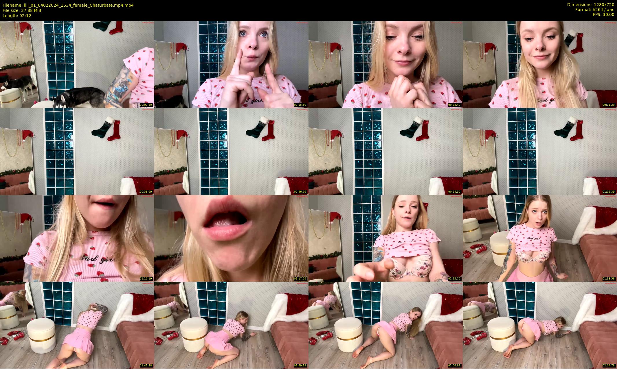 lili_01 — 3 minute Chaturbate female cam show recording, 720p, Feb 4, 2024