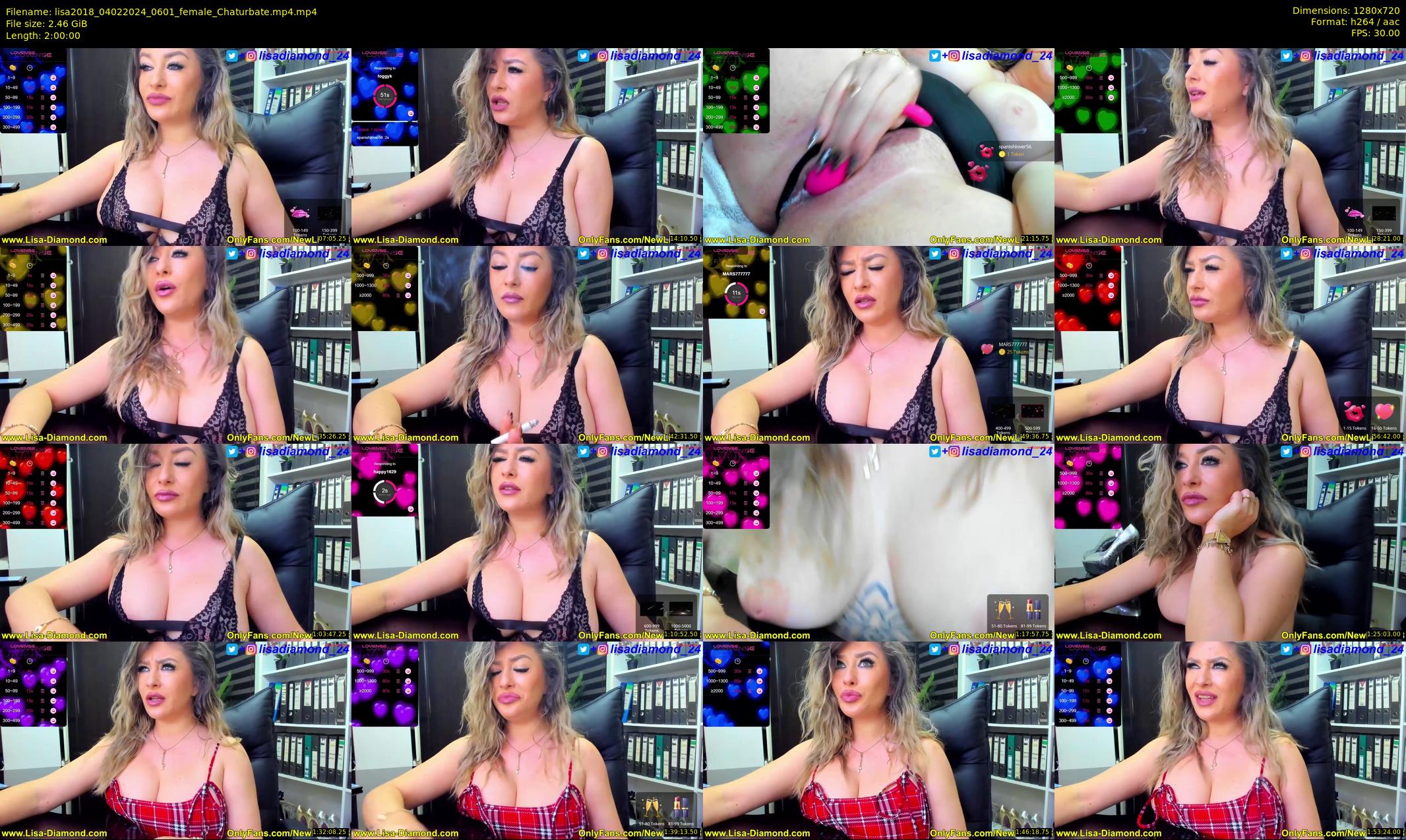 lisa2018 — 120 minute Chaturbate female cam show recording, 720p, Feb 4, 2024