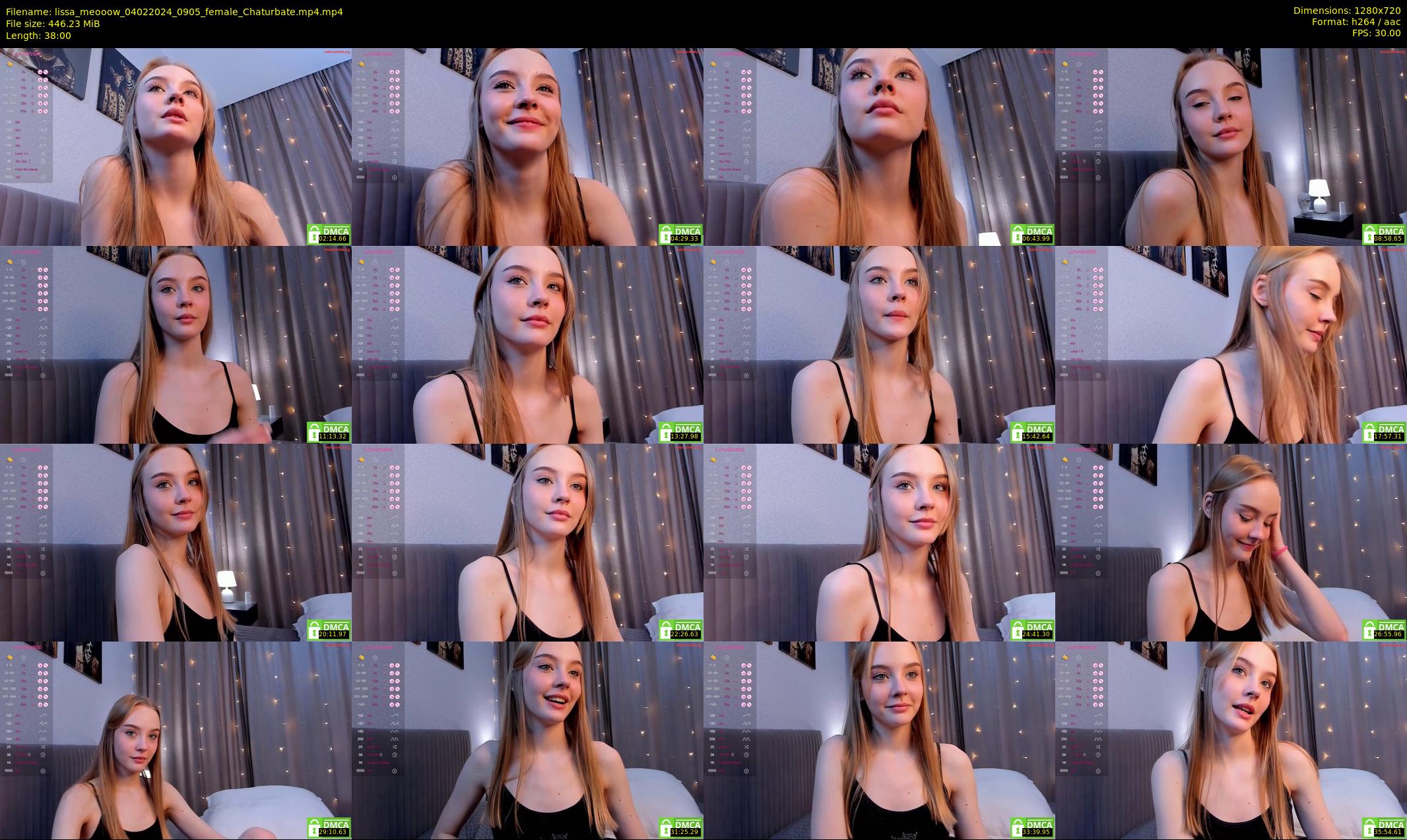 lissa_meooow — 38 minute Chaturbate female cam show recording, 720p, Feb 4, 2024