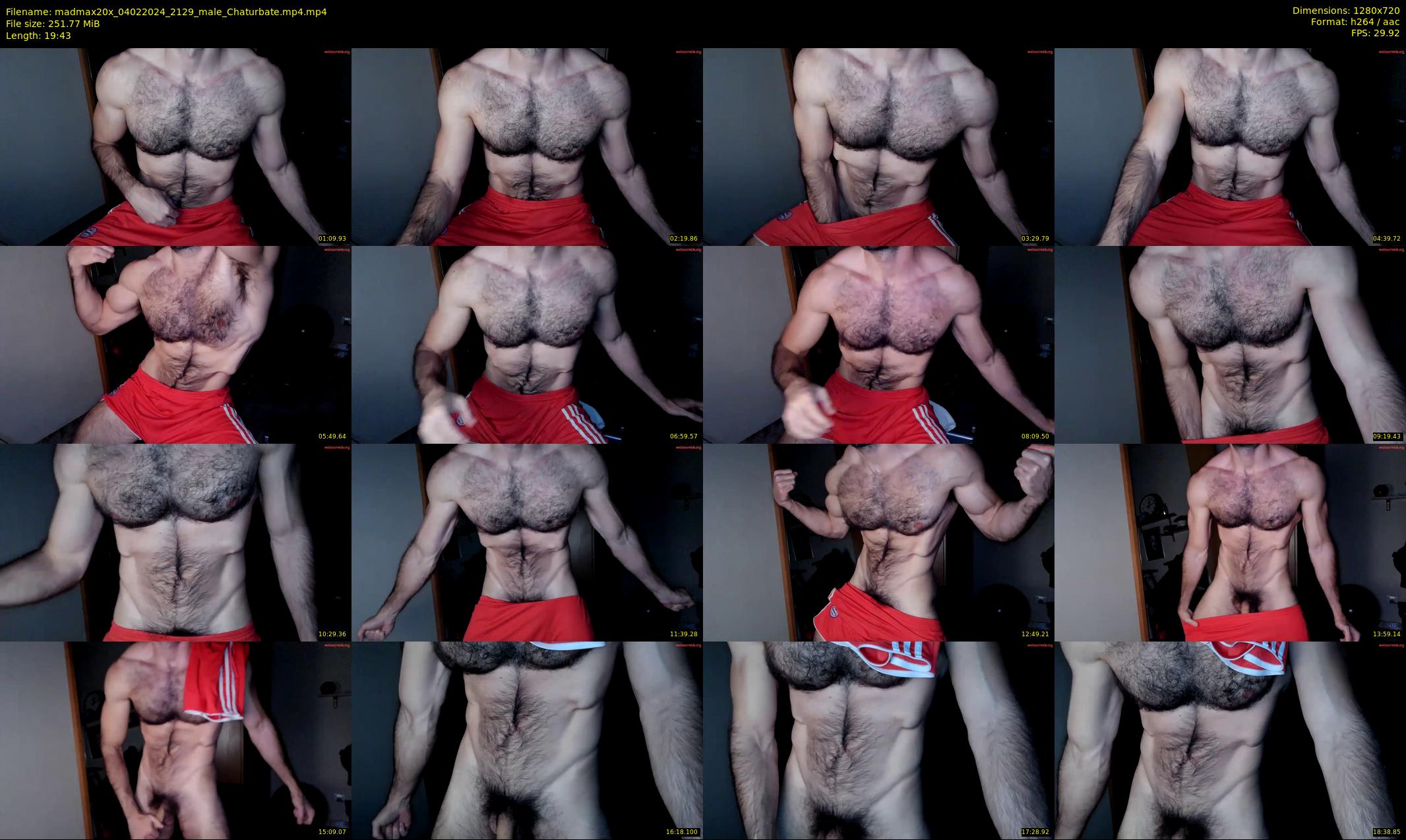 madmax20x — 20 minute Chaturbate male cam show recording, 720p, Feb 4, 2024