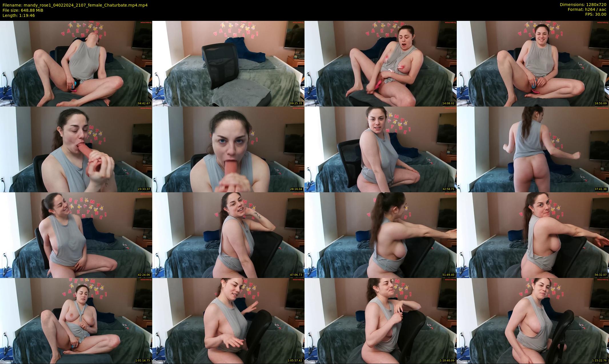 mandy_rose1 — 80 minute Chaturbate female cam show recording, 720p, Feb 4, 2024