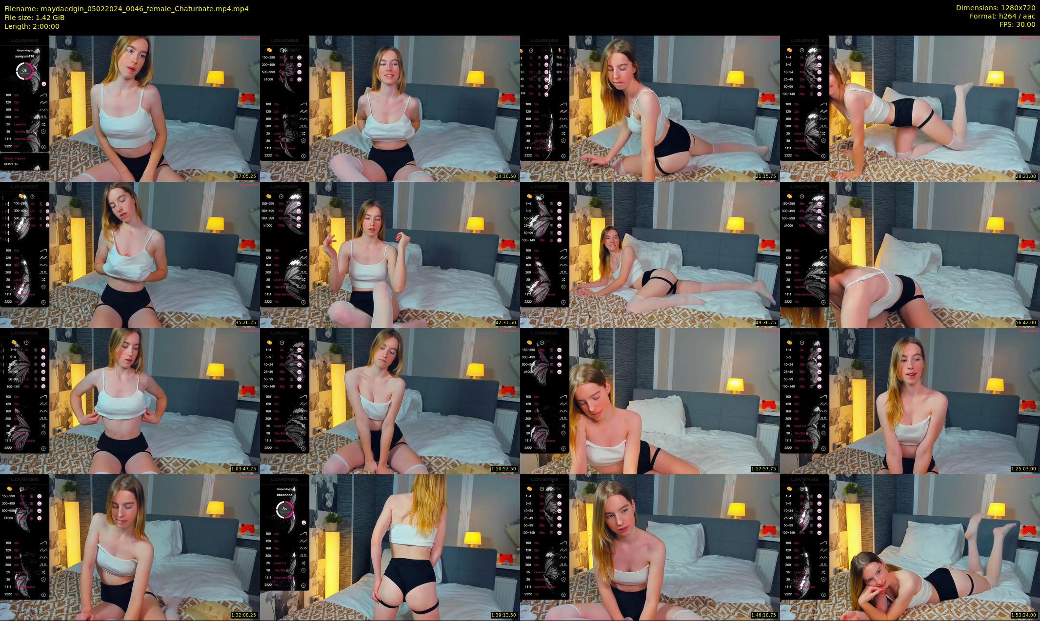 maydaedgin — 120 minute Chaturbate female cam show recording, 720p, Feb 5, 2024