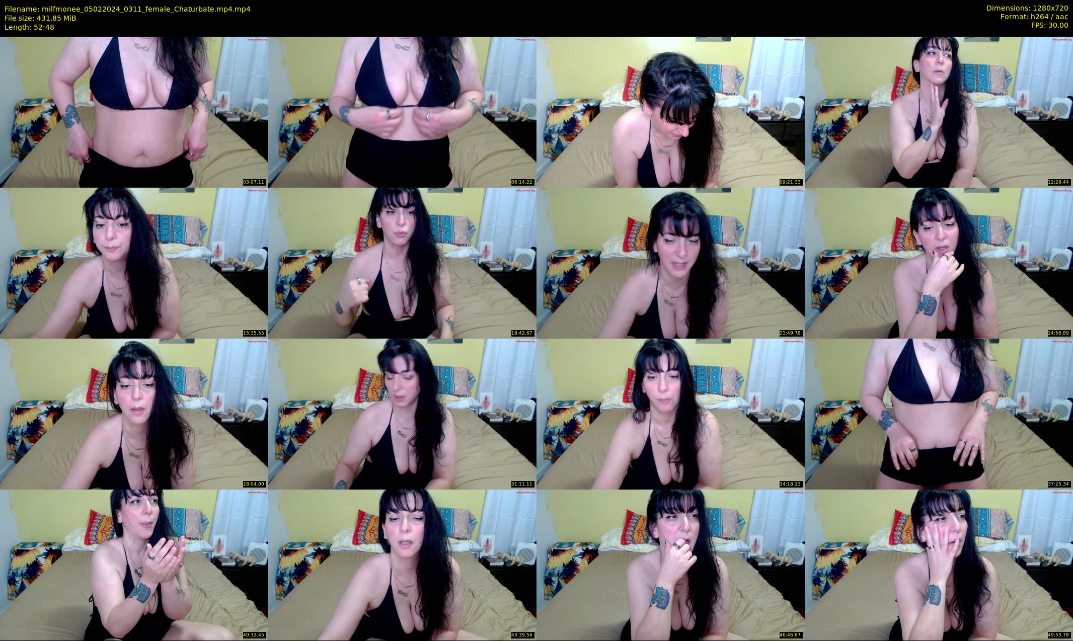 milfmonee — 53 minute Chaturbate female cam show recording, 720p, Feb 5, 2024