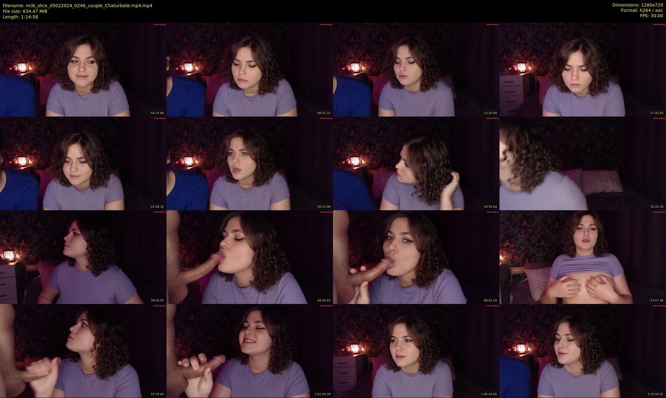 milk_slice — 75 minute Chaturbate couple cam show recording, 720p, Feb 5, 2024