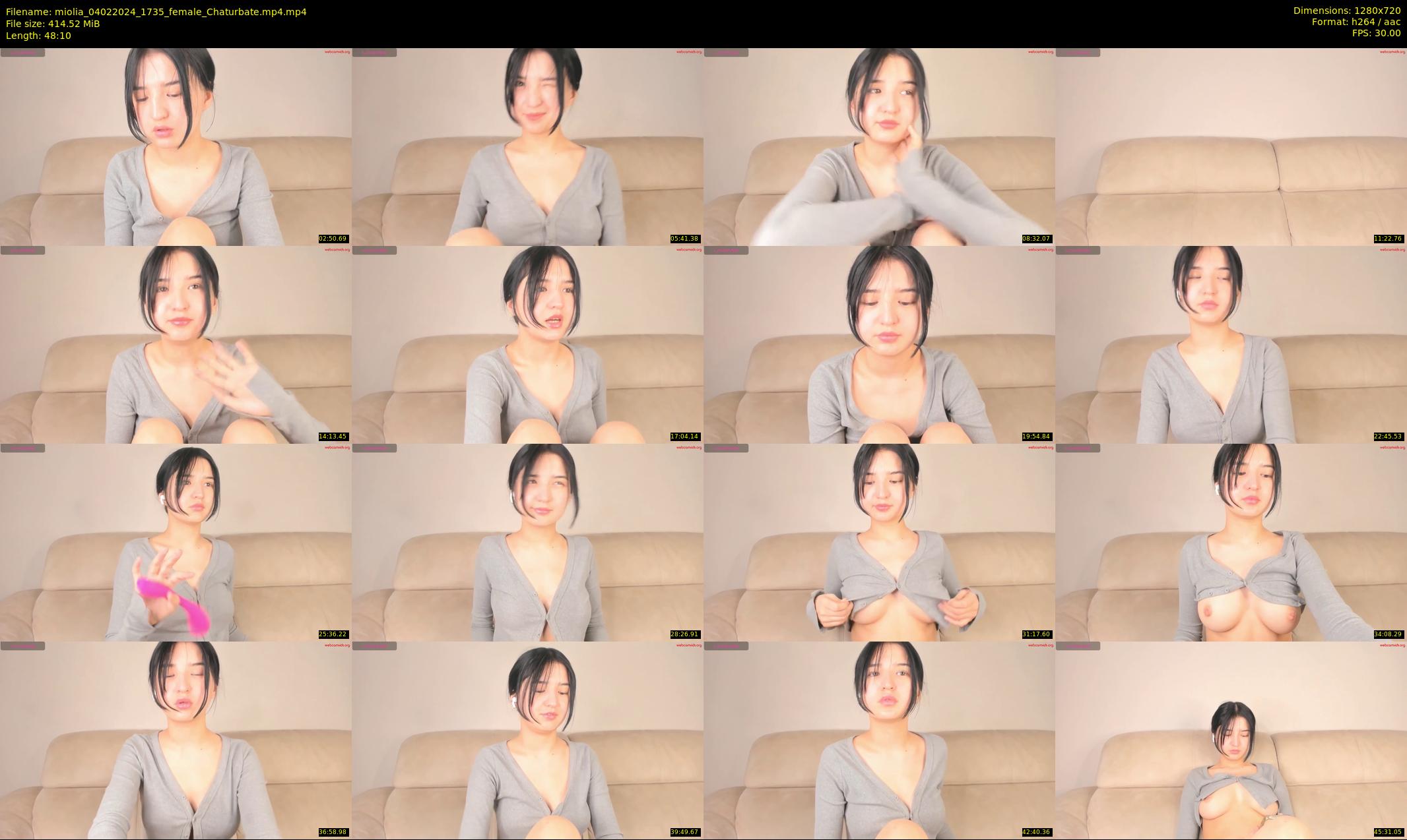 miolia — 49 minute Chaturbate female cam show recording, 720p, Feb 4, 2024