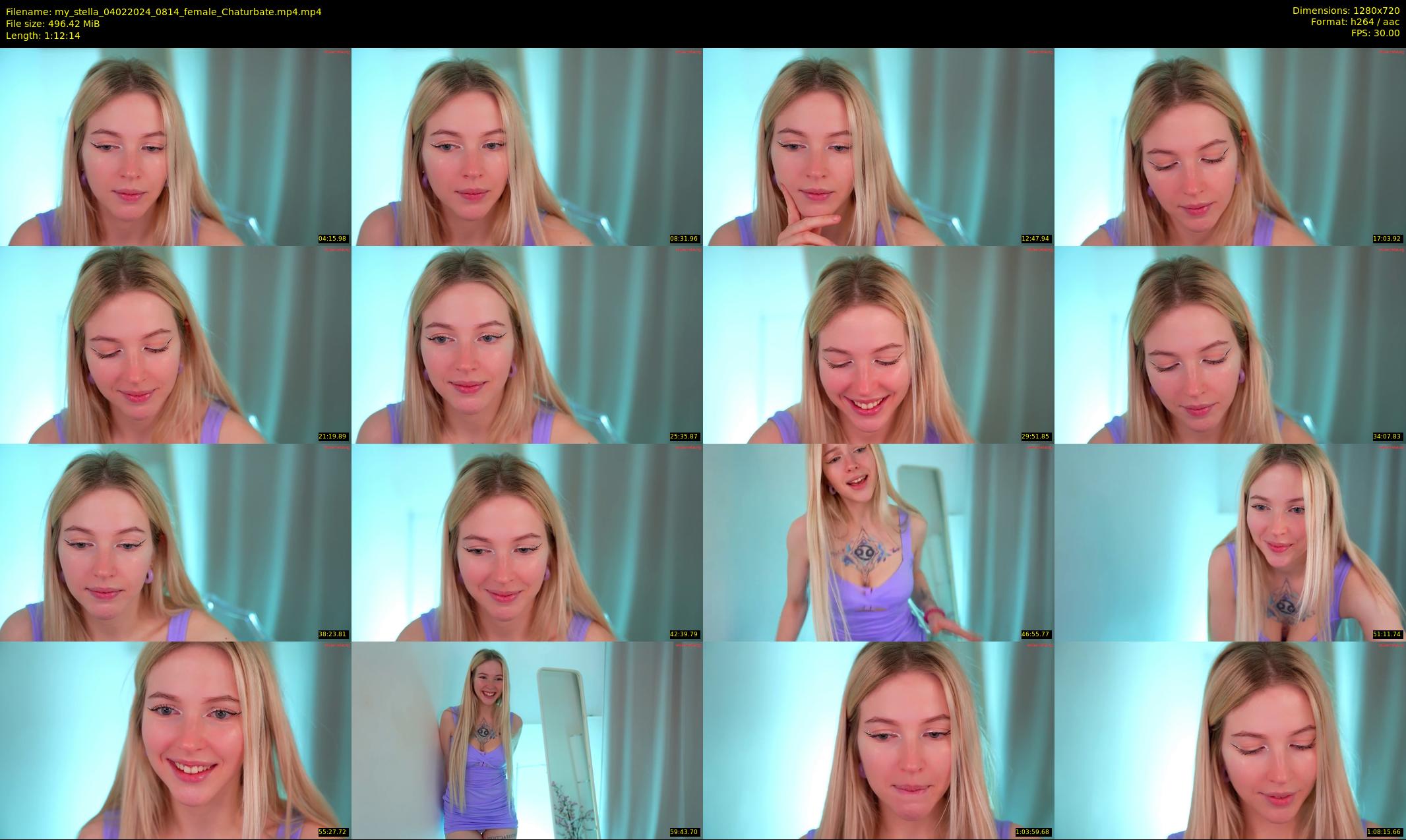 my_stella — 73 minute Chaturbate female cam show recording, 720p, Feb 4, 2024