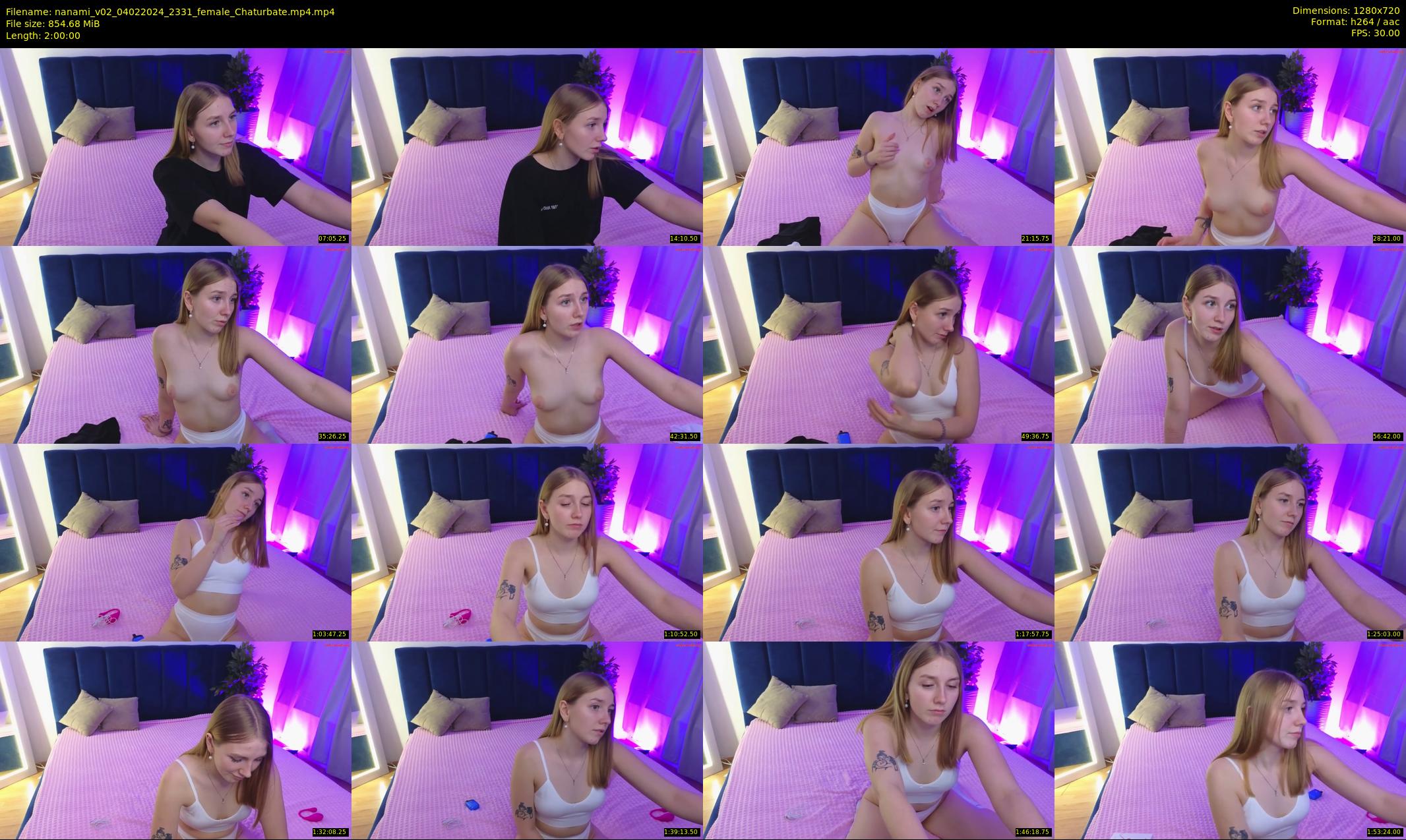 nanami_v02 — 120 minute Chaturbate couple cam show recording, 720p, Feb 4, 2024