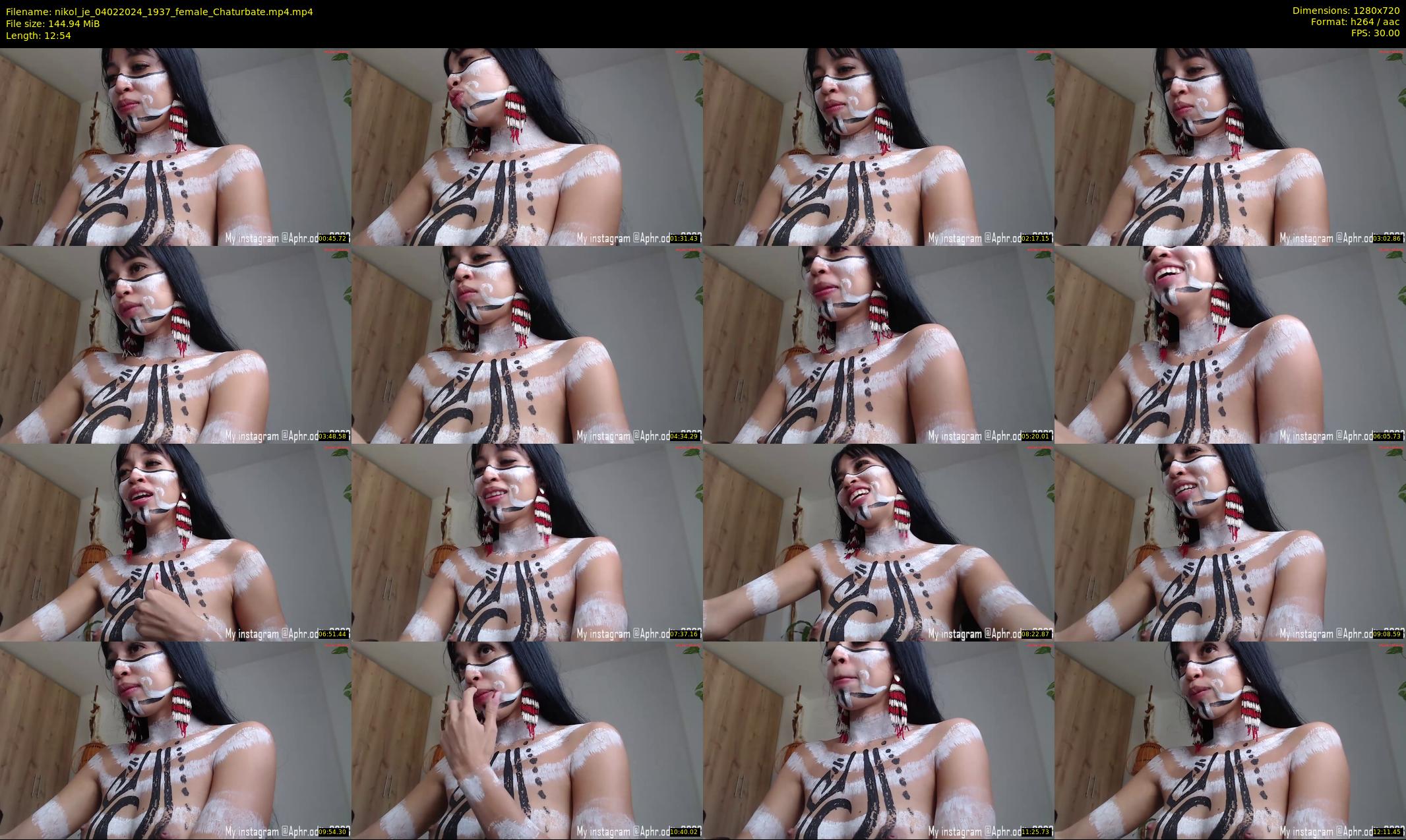 nikol_je — 13 minute Chaturbate female cam show recording, 720p, Feb 4, 2024
