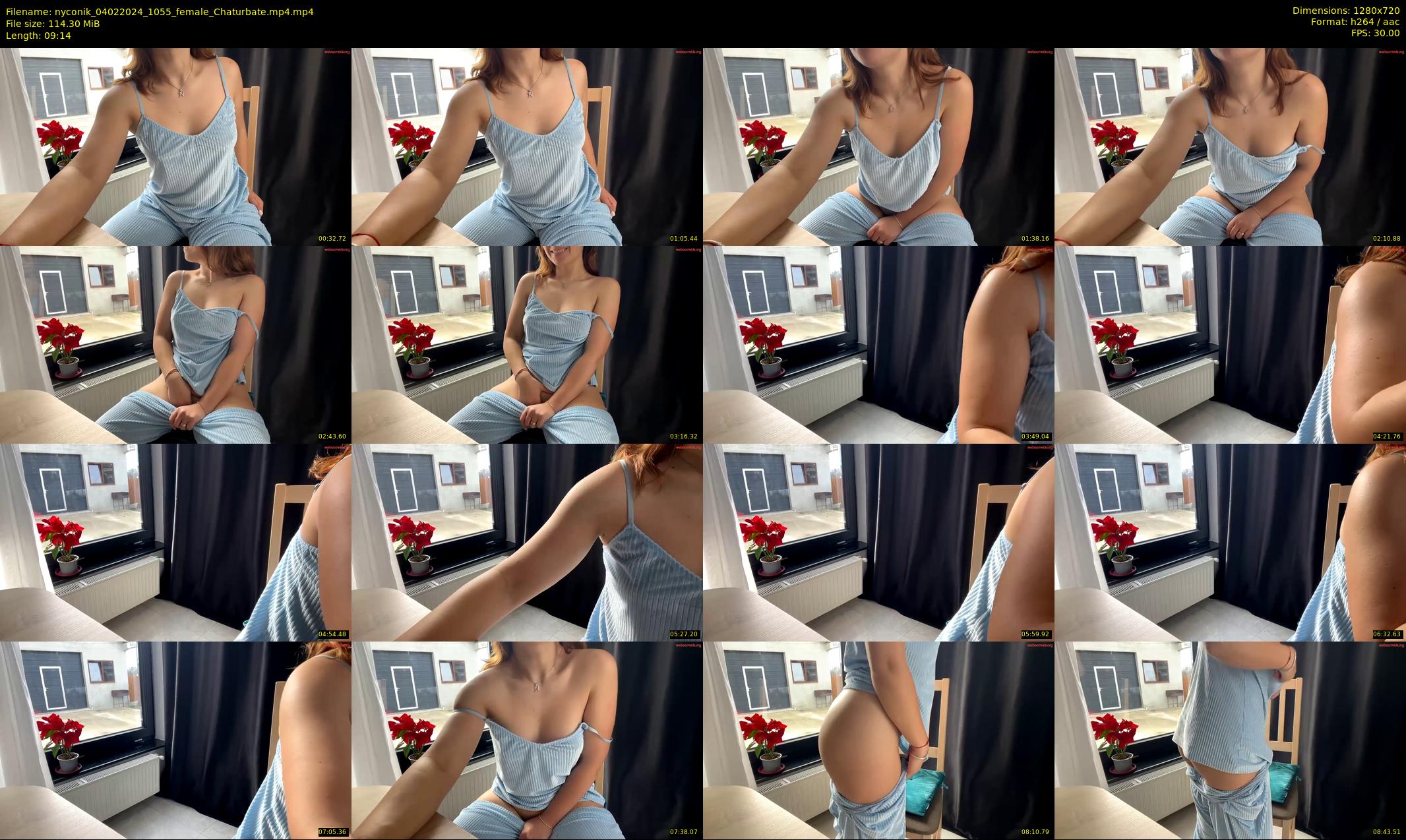 nyconik — 10 minute Chaturbate female cam show recording, 720p, Feb 4, 2024