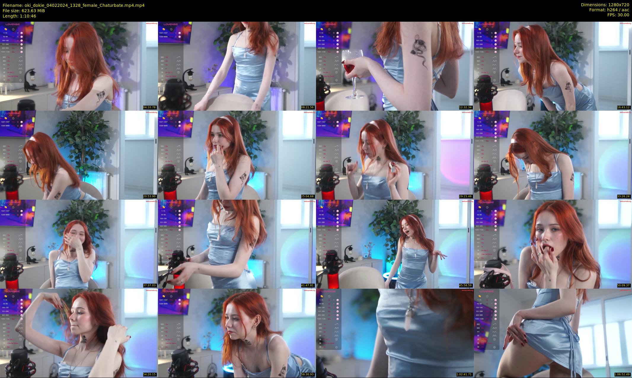 oki_dokie — 71 minute Chaturbate female cam show recording, 720p, Feb 4, 2024